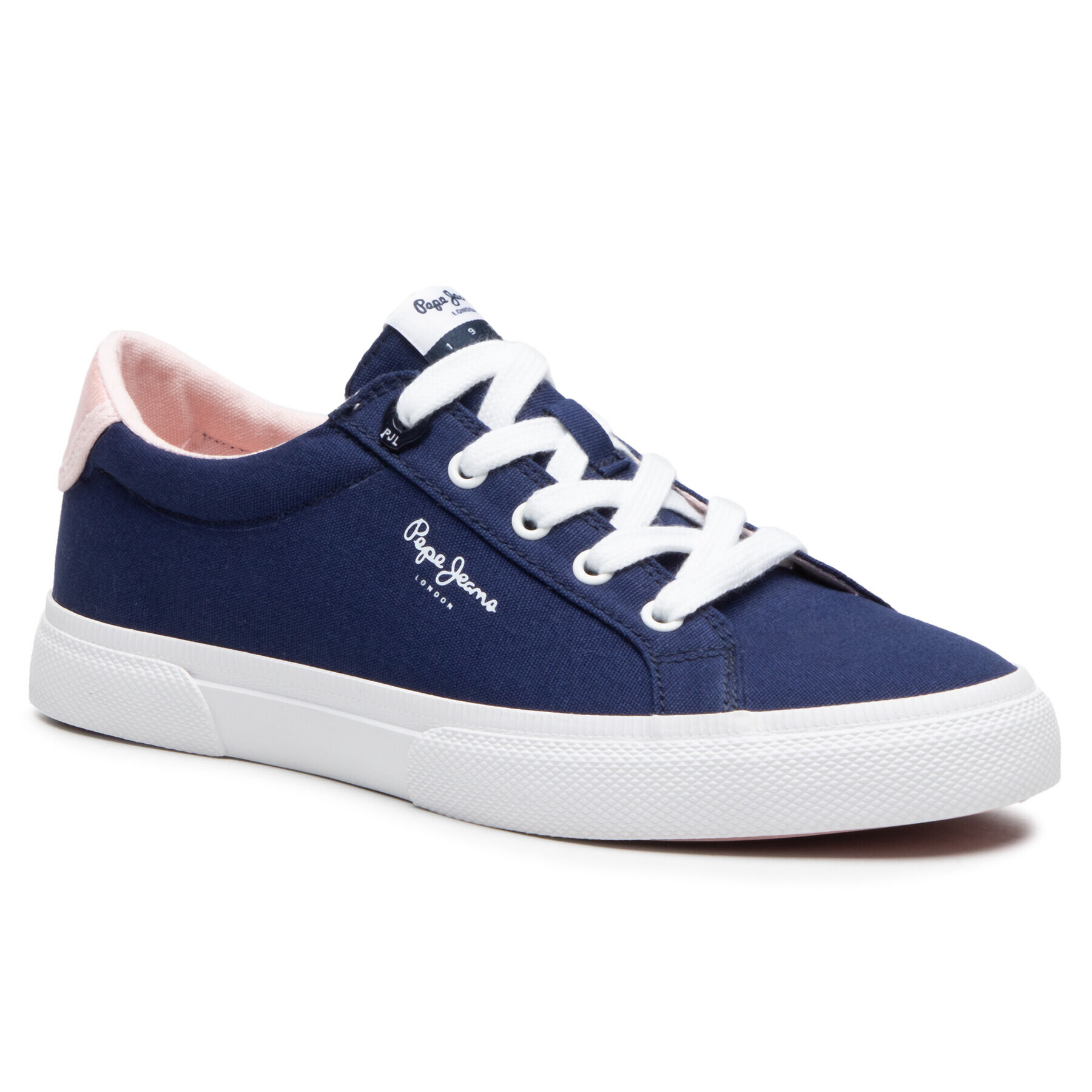 Pepe Jeans Tenis superge Kenton Bass PLS31169 Mornarsko modra - Pepit.si