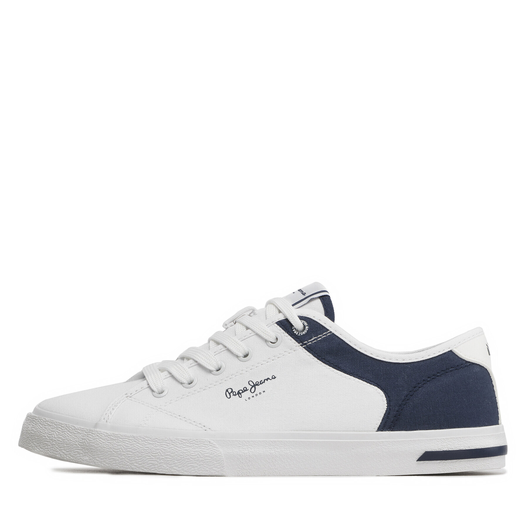 Pepe Jeans Tenis superge Kenton Road M PMS30910 Bela - Pepit.si