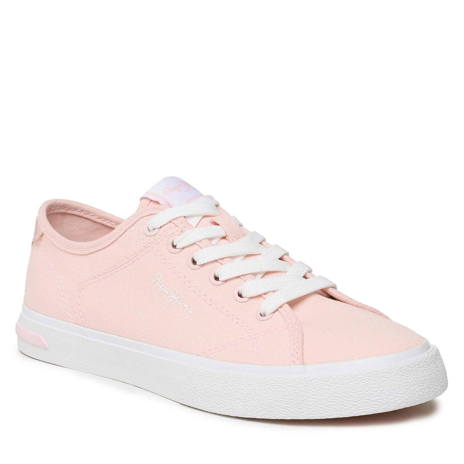 Pepe Jeans Tenis superge Kenton Road W PLS31440 Roza - Pepit.si