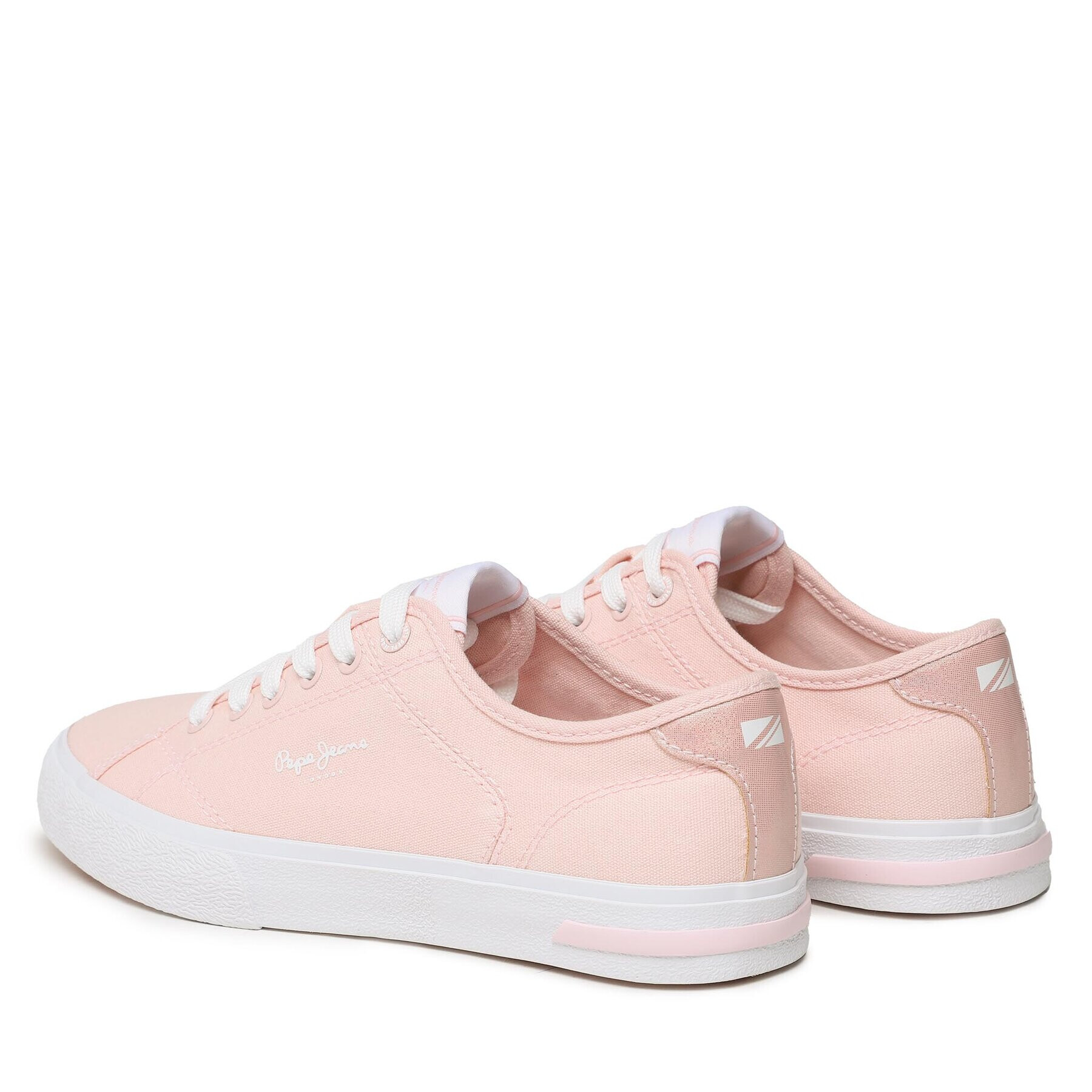 Pepe Jeans Tenis superge Kenton Road W PLS31440 Roza - Pepit.si