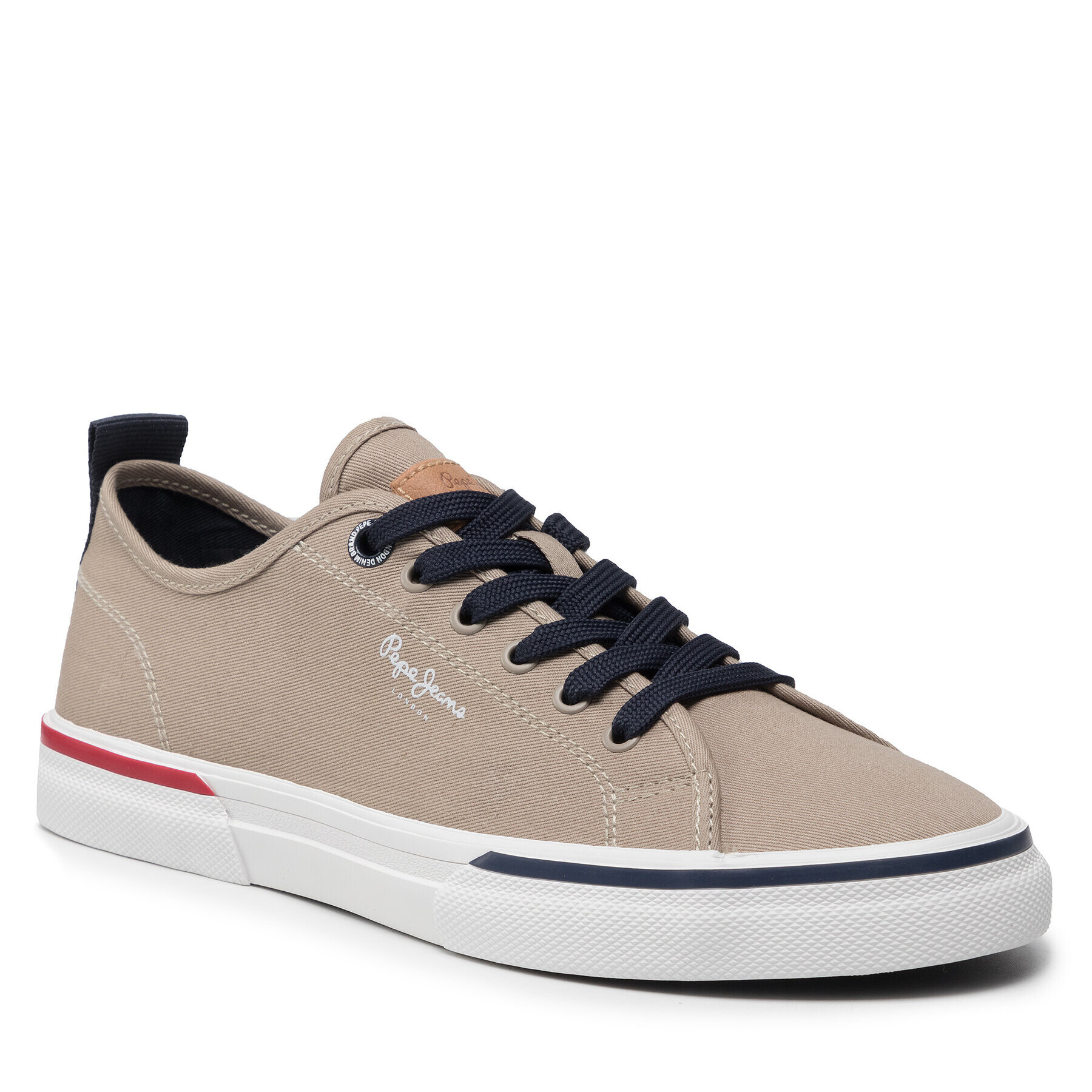 Pepe Jeans Tenis superge Kenton Smart 22 PMS30811 Bež - Pepit.si