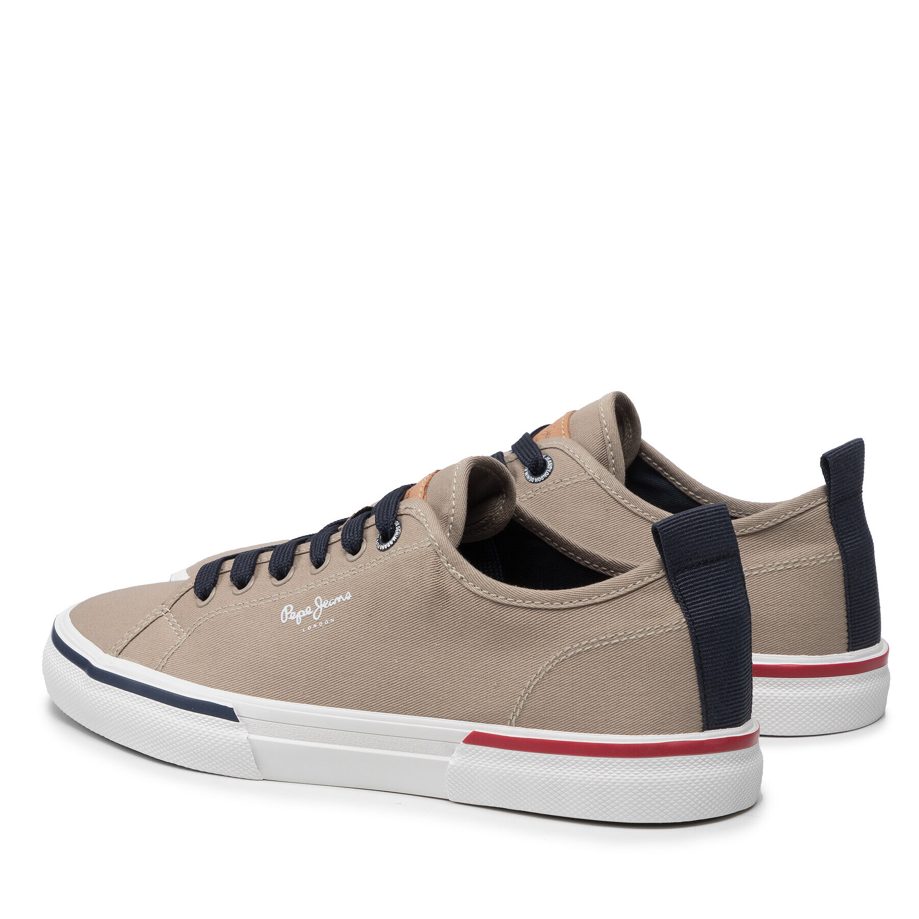 Pepe Jeans Tenis superge Kenton Smart 22 PMS30811 Bež - Pepit.si