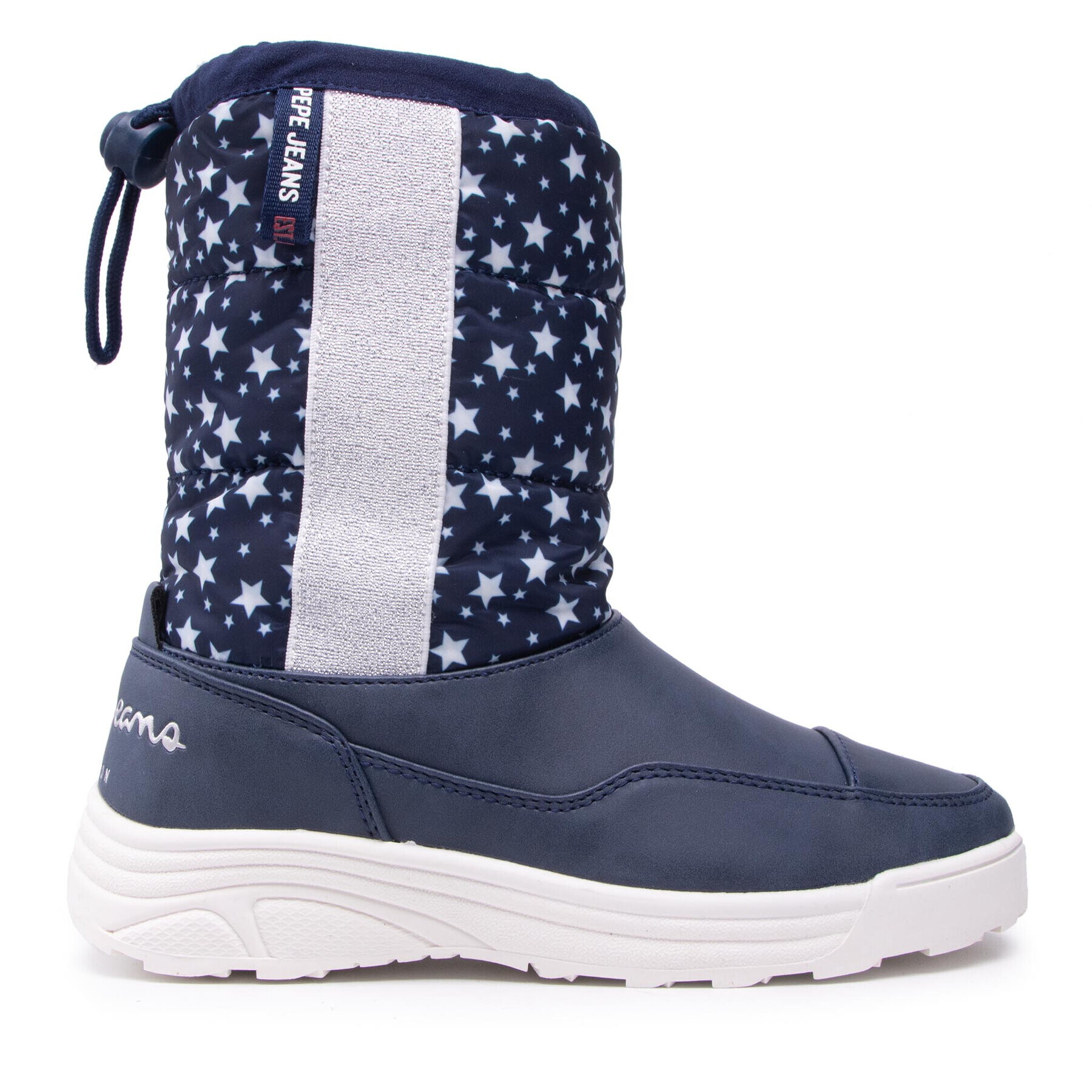 Pepe Jeans Zimski škornji Jarvis Boot PGS50169 Mornarsko modra - Pepit.si