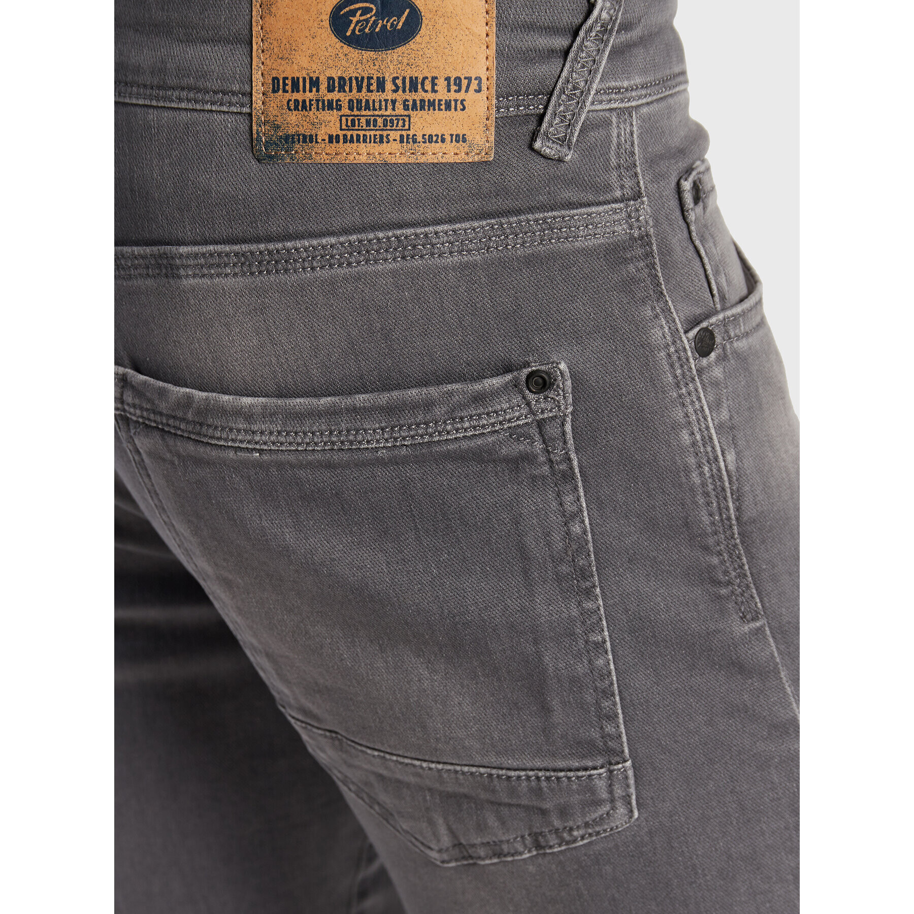 Petrol Industries Jeans hlače Jackson M-3020-DNM001 Siva Slim Fit - Pepit.si