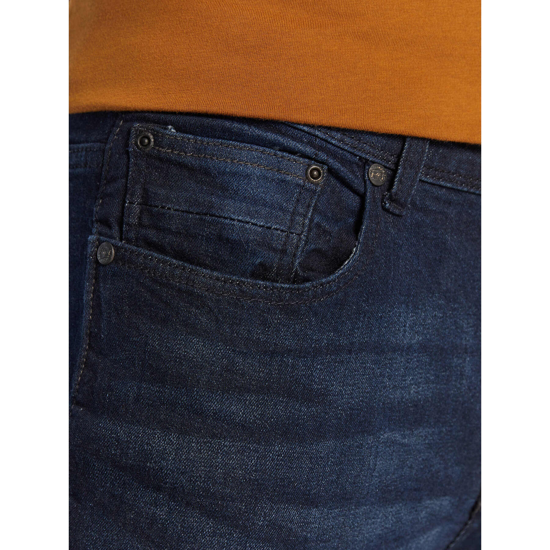 Petrol Industries Jeans hlače Nash 0011 Mornarsko modra Slim Fit - Pepit.si