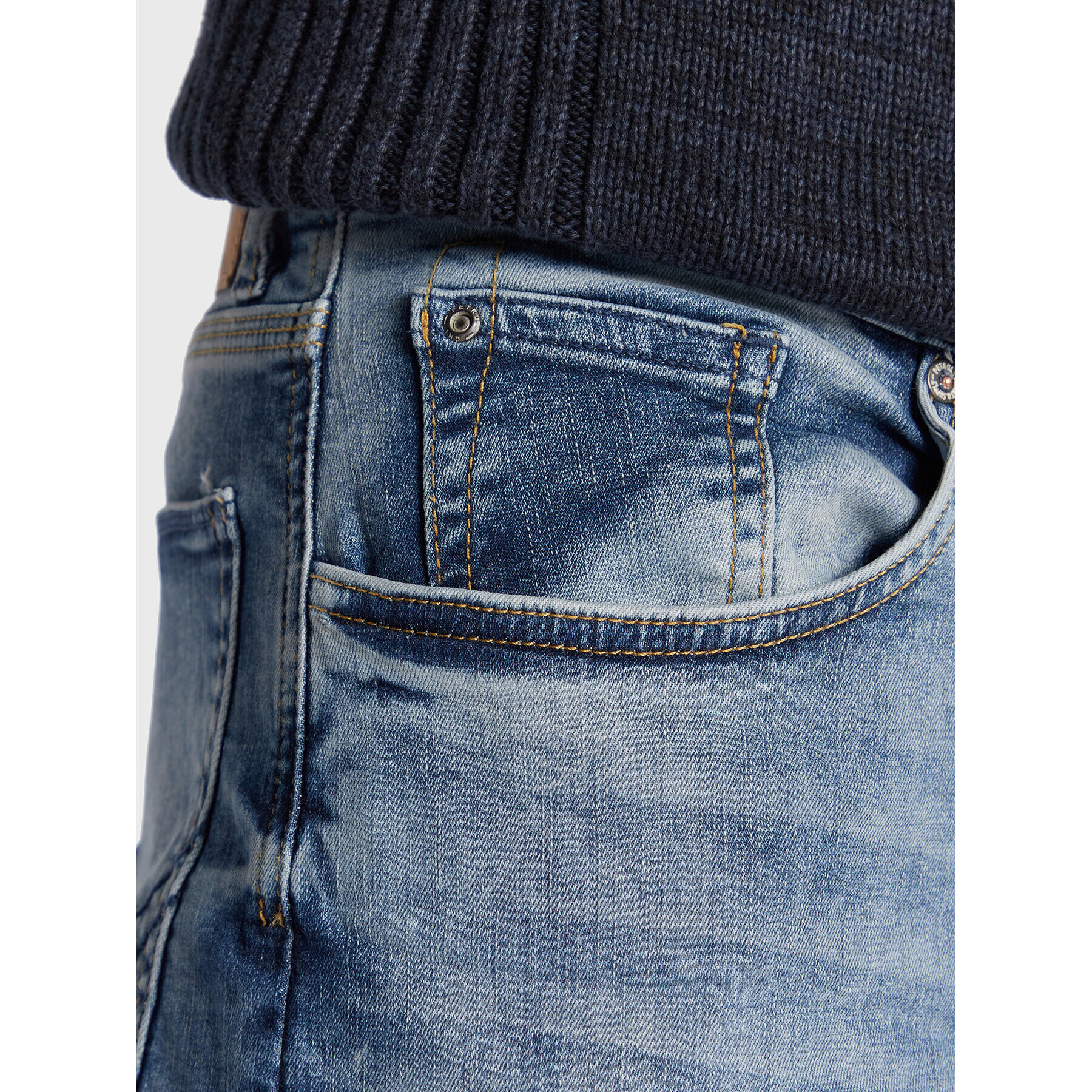 Petrol Industries Jeans hlače Russel 0002 Modra Tapered Fit - Pepit.si