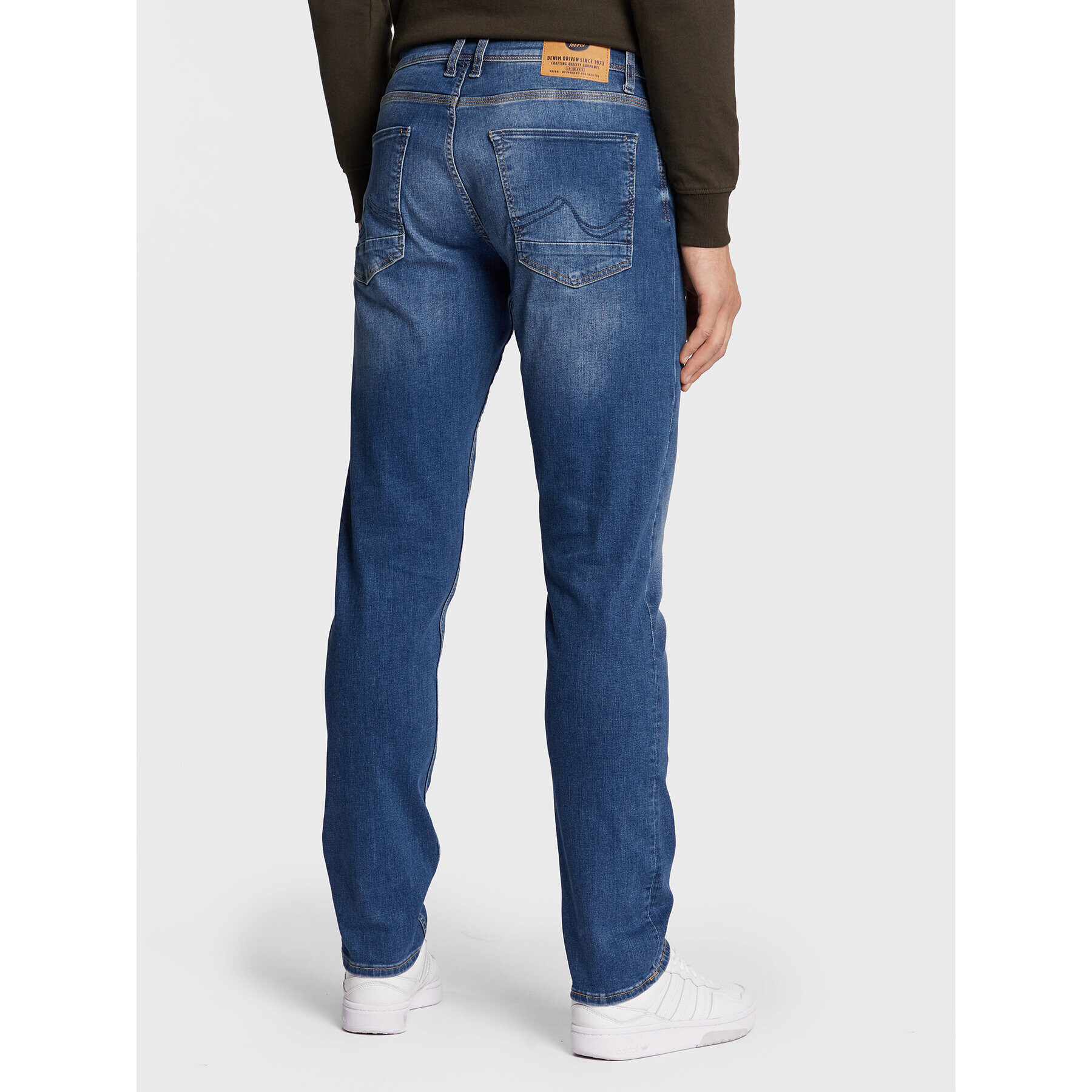 Petrol Industries Jeans hlače Russell 0012 Modra Tapered Fit - Pepit.si