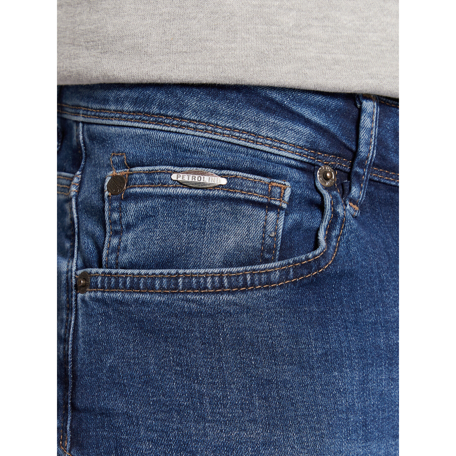 Petrol Industries Jeans hlače Seaham Classic 0006 Modra Slim Fit - Pepit.si