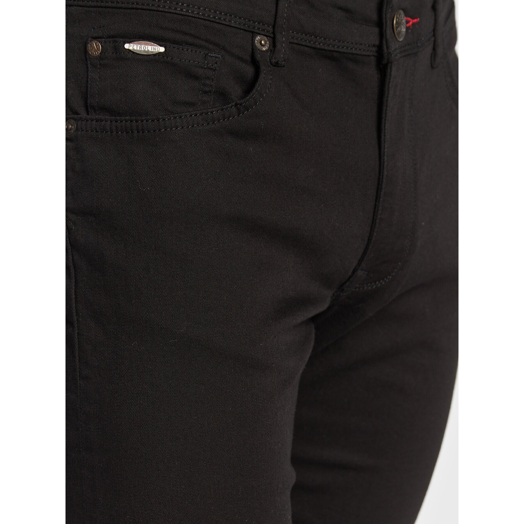 Petrol Industries Jeans hlače Seaham-Classic 0022 Črna Slim Fit - Pepit.si