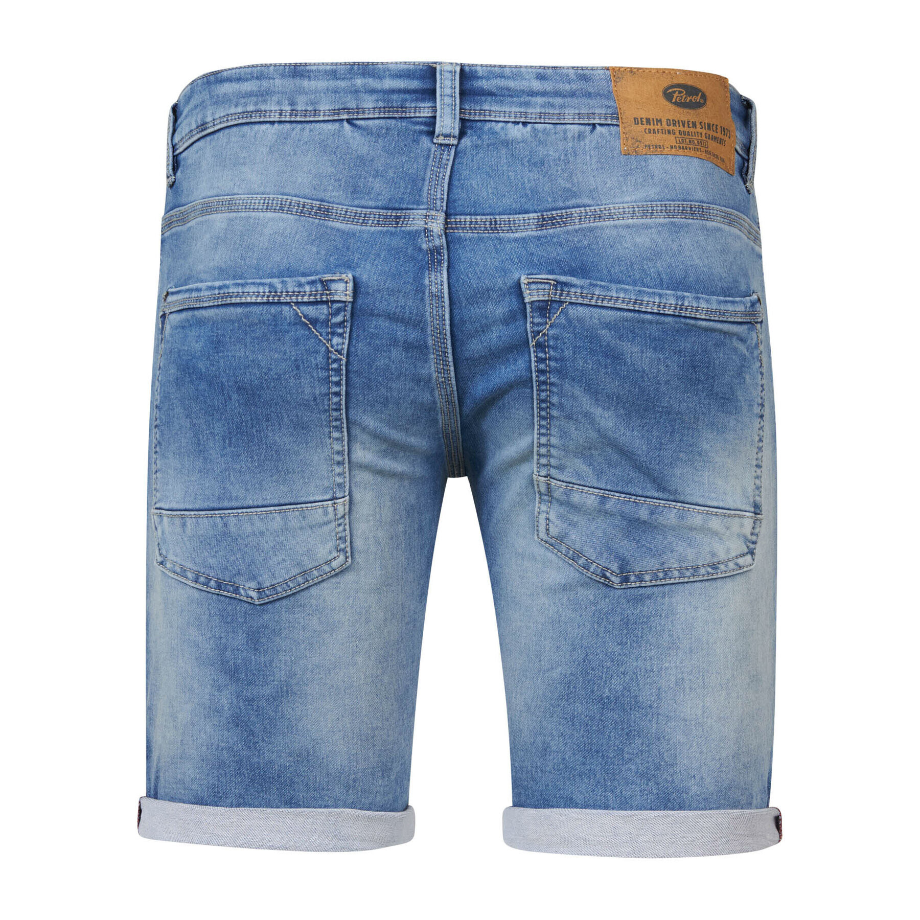 Petrol Industries Jeans kratke hlače M-1030-SHO001 Modra Regular Fit - Pepit.si