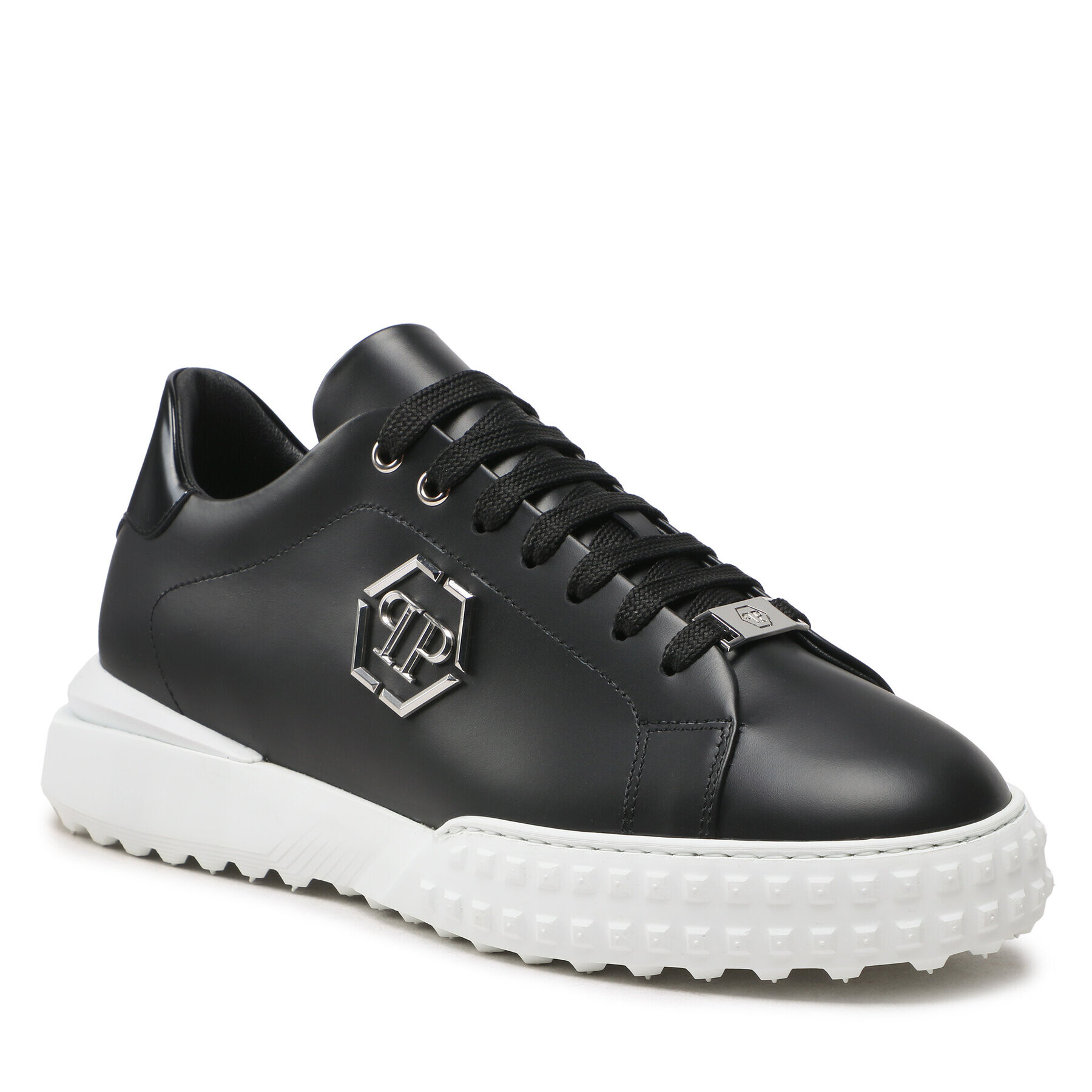 PHILIPP PLEIN Superge Lo-Top Sneaker AABS USC0266 PLE010N Črna - Pepit.si