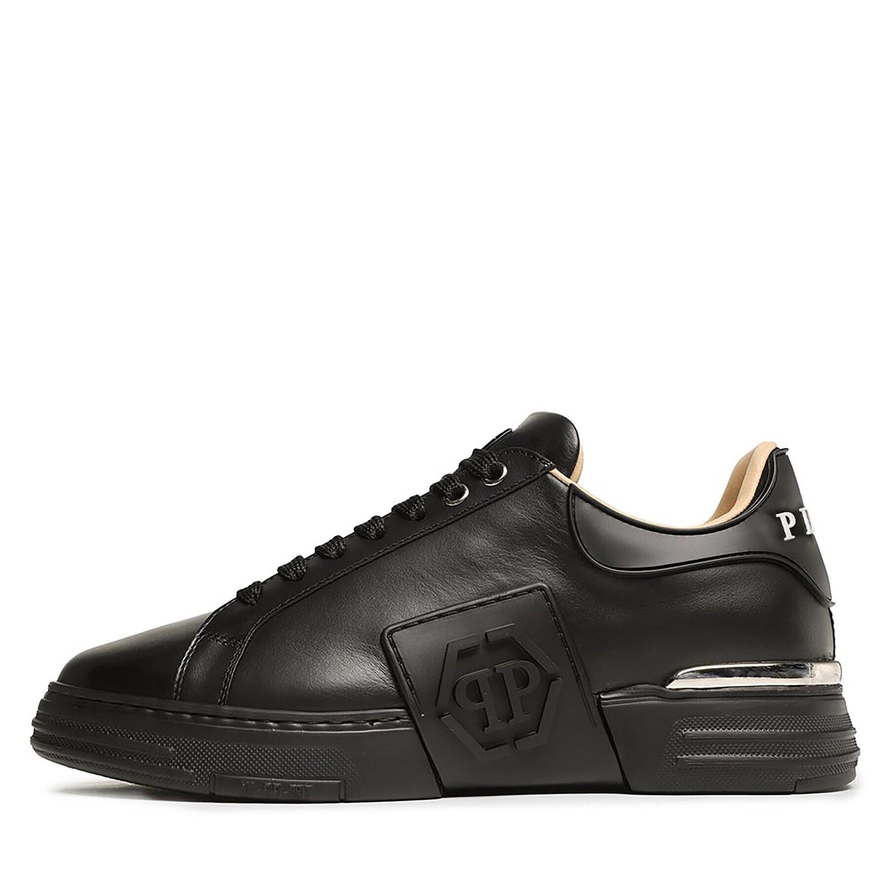 PHILIPP PLEIN Superge Lo-Top Sneakers Hexagon FABS USC0263 PLE010N Črna - Pepit.si