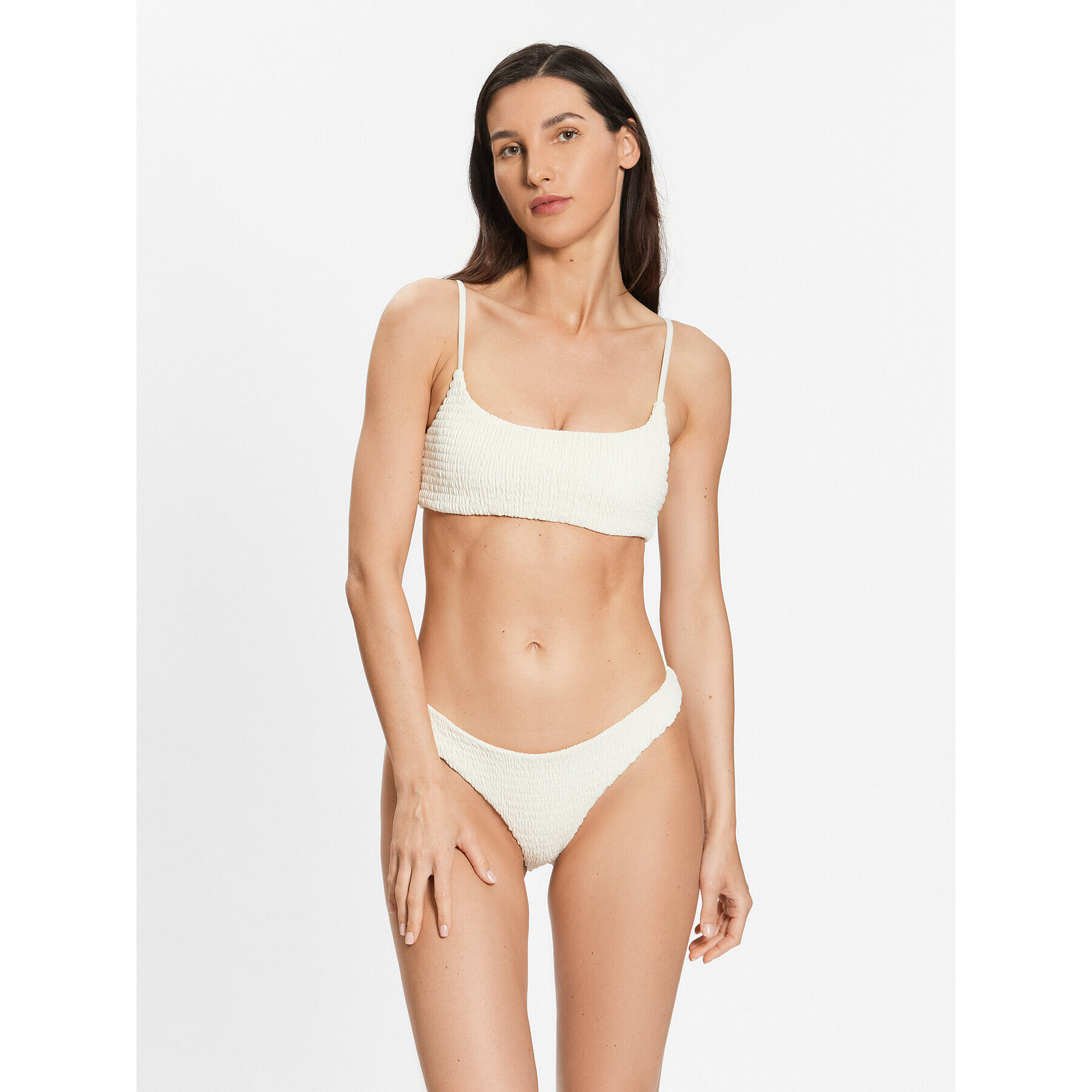 Pieces Gornji del bikini 17134586 Bela - Pepit.si