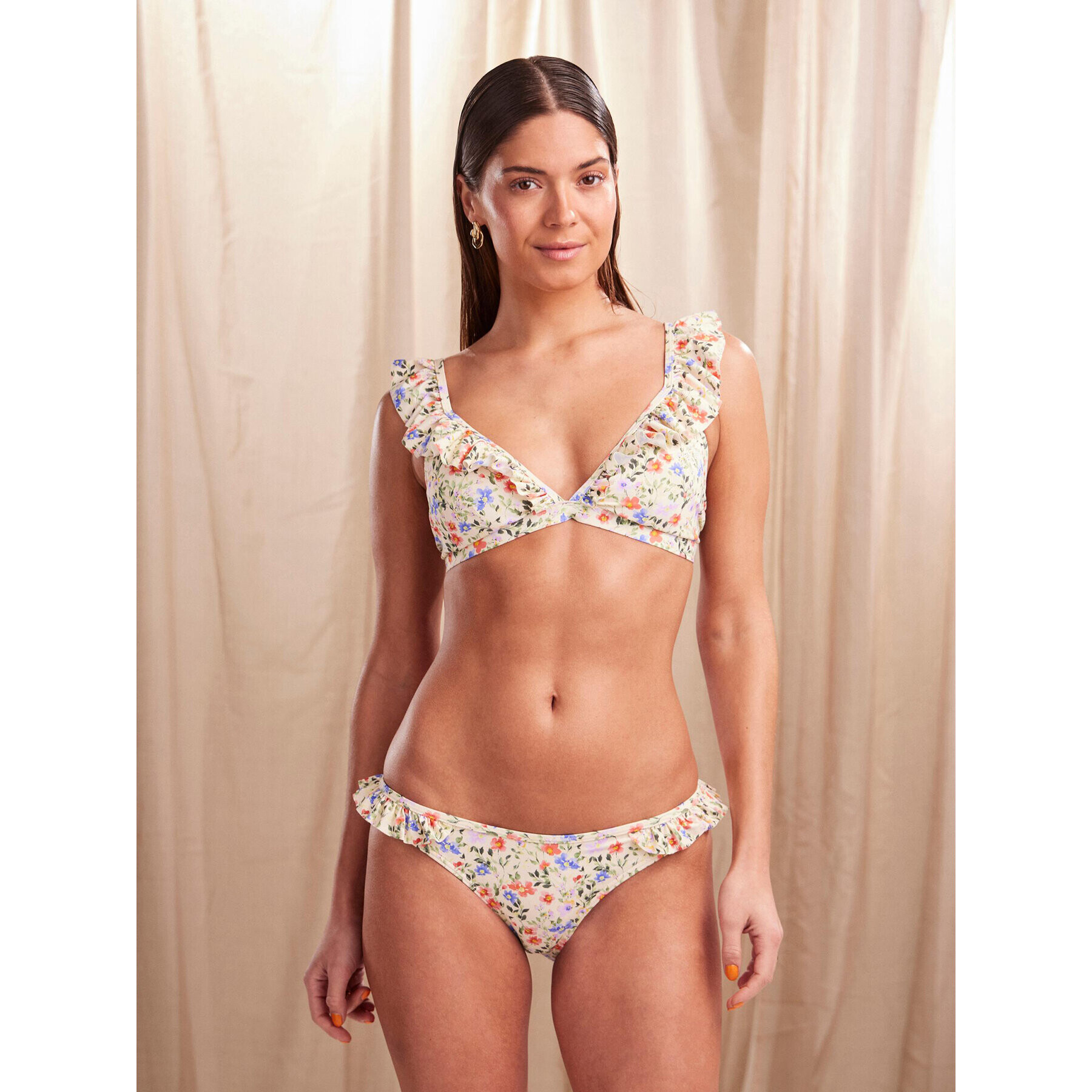 Pieces Gornji del bikini 17134617 Bela - Pepit.si