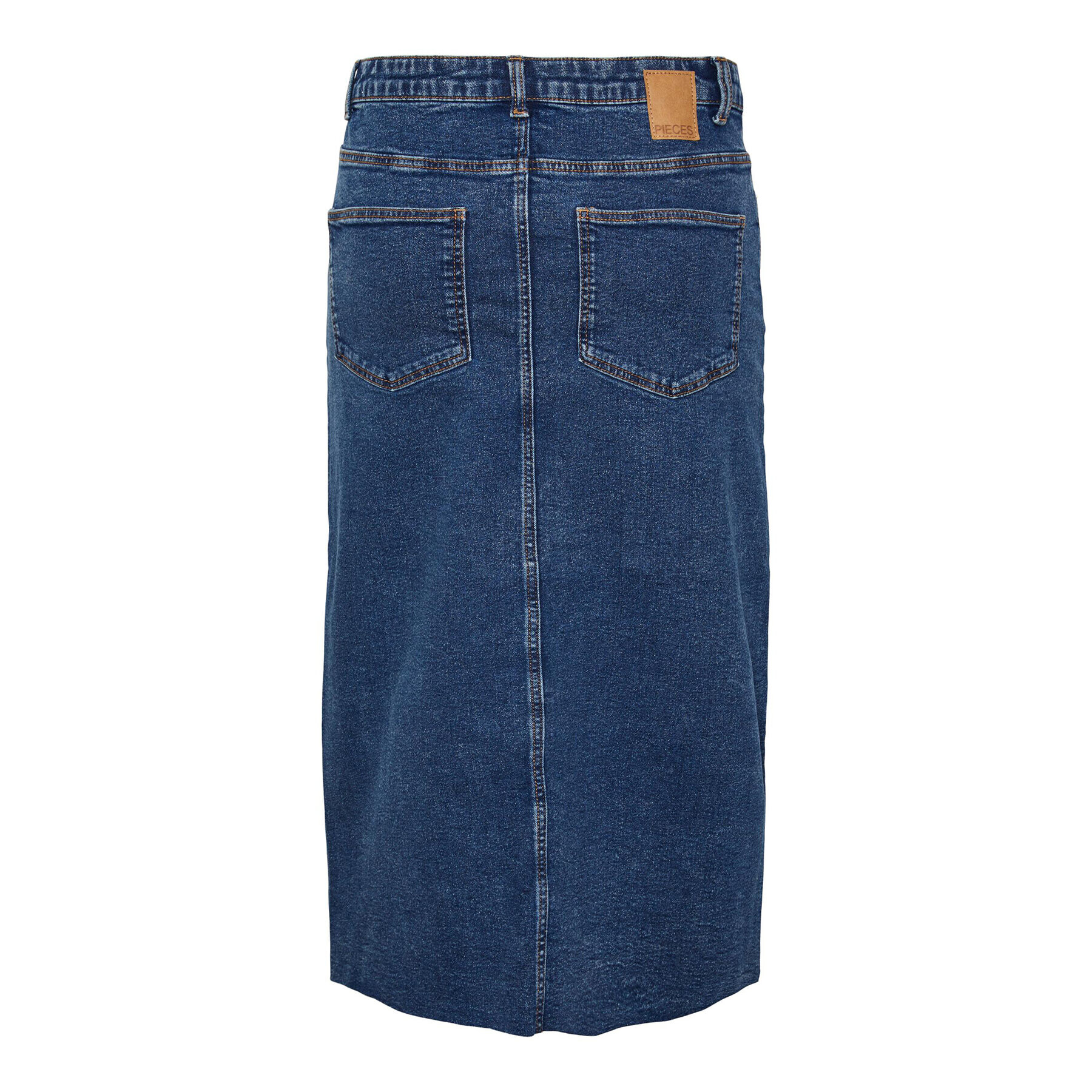 Pieces Jeans krilo 17144829 Modra Regular Fit - Pepit.si