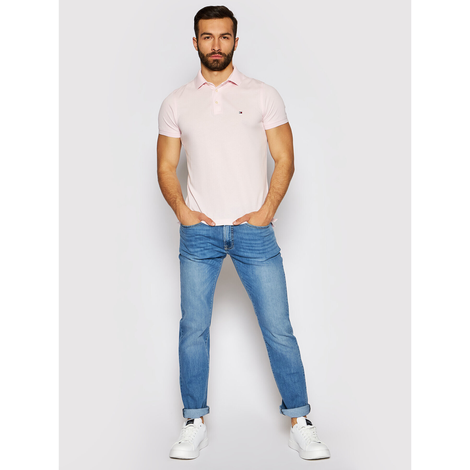 Pierre Cardin Jeans hlače 30915/000/7713 Modra Modern Fit - Pepit.si