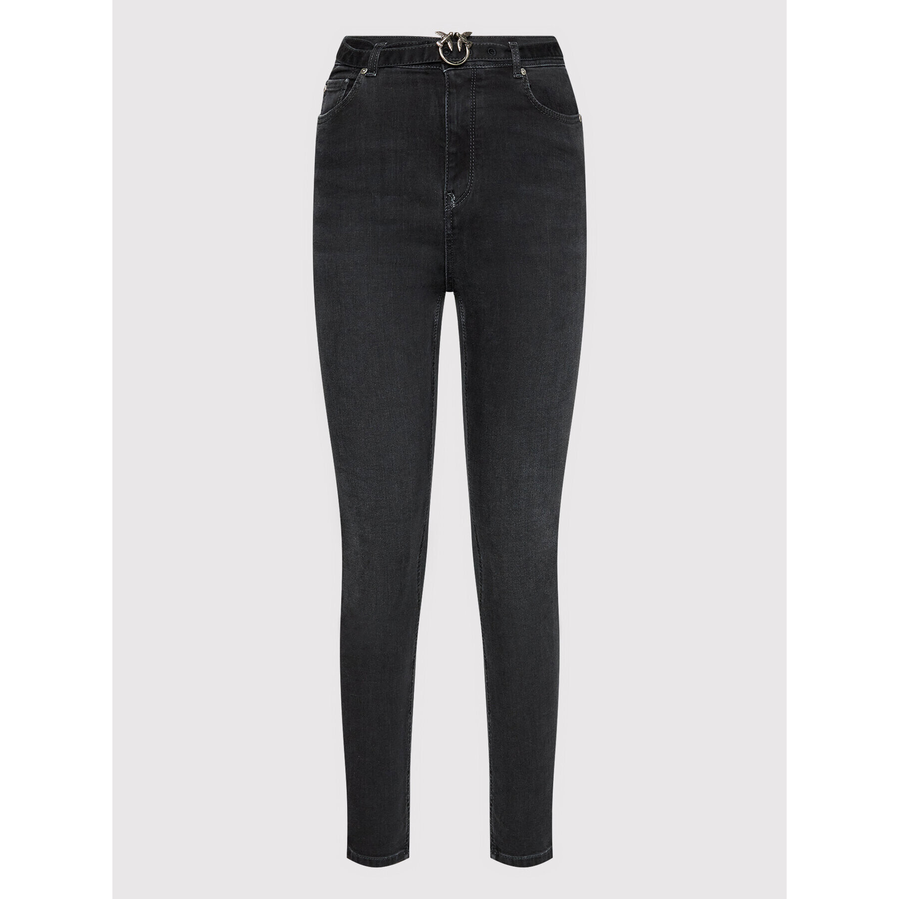 Pinko Jeans hlače Susan 1J10YU Y78P Črna Skinny Fit - Pepit.si