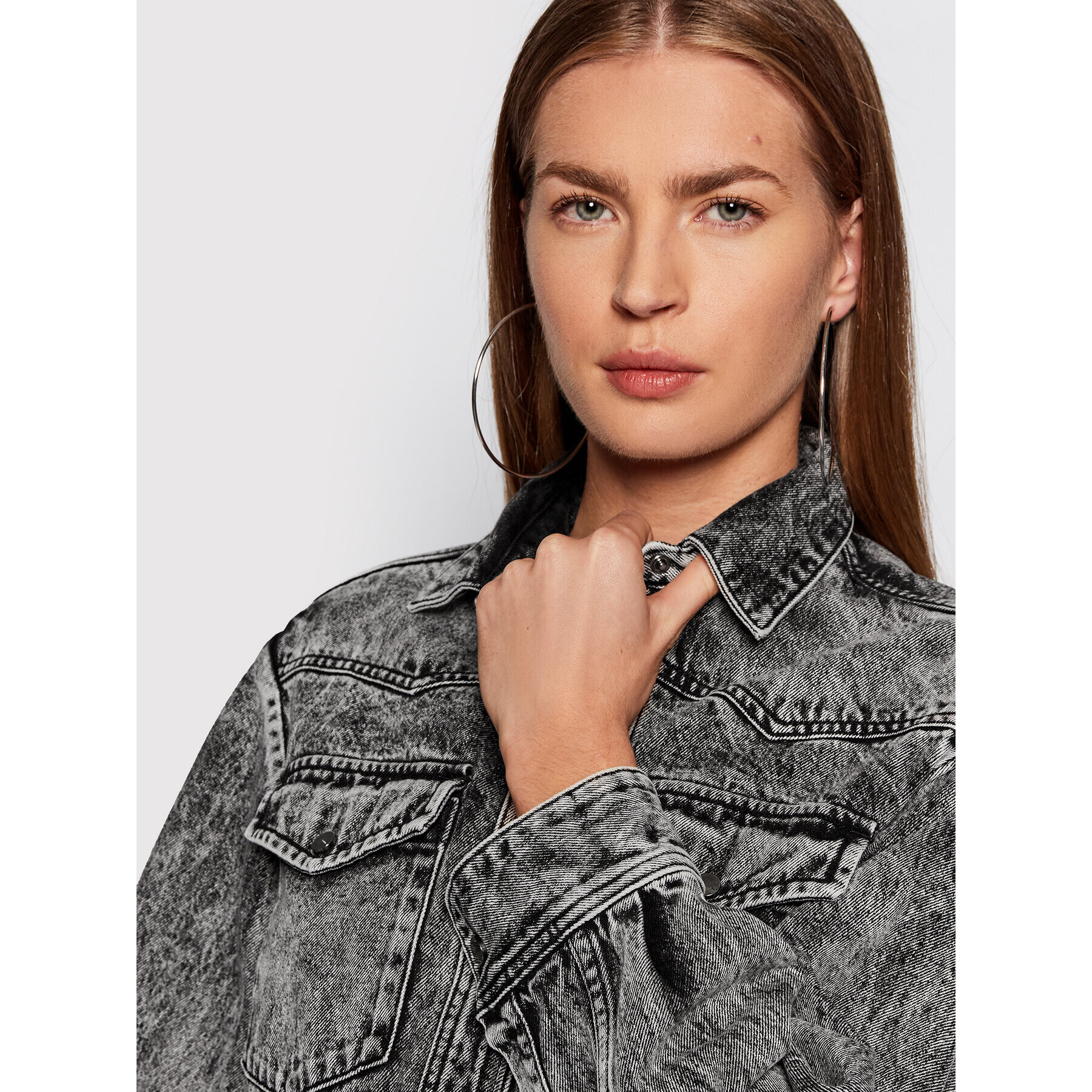 Pinko Jeans obleka Erie 1J10RQ Y7GL Črna Regular Fit - Pepit.si