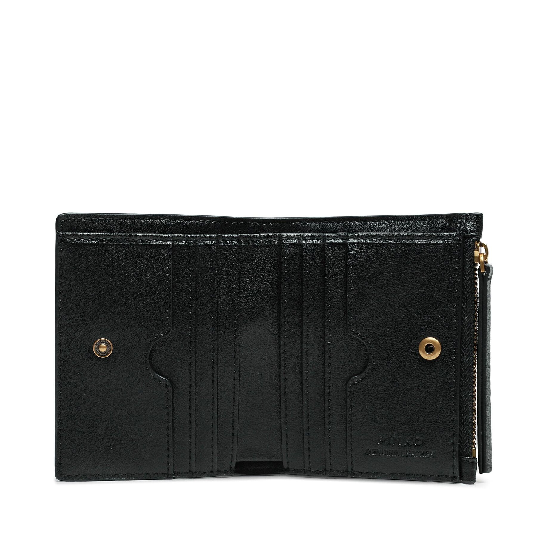 Pinko Majhna ženska denarnica Wallet Mini. AI 23-24 PCPL 101539 A0QO Črna - Pepit.si