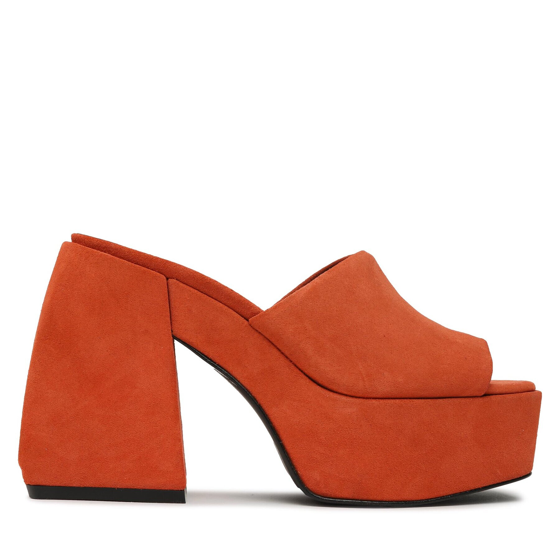 Pinko Natikači Margaux Wedge PE 23 BLKS1 100653 A0N8 Oranžna - Pepit.si