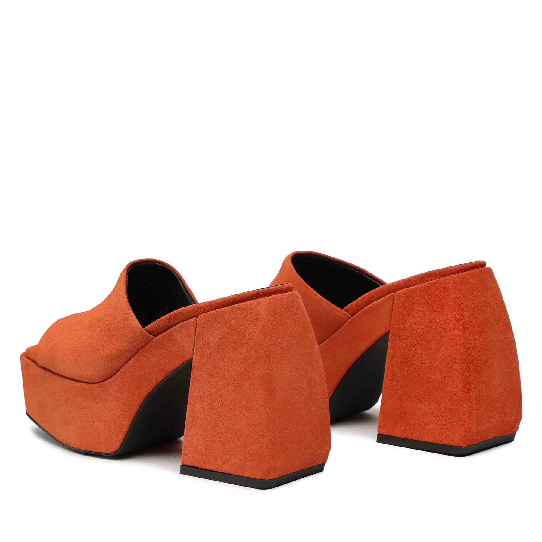 Pinko Natikači Margaux Wedge PE 23 BLKS1 100653 A0N8 Oranžna - Pepit.si