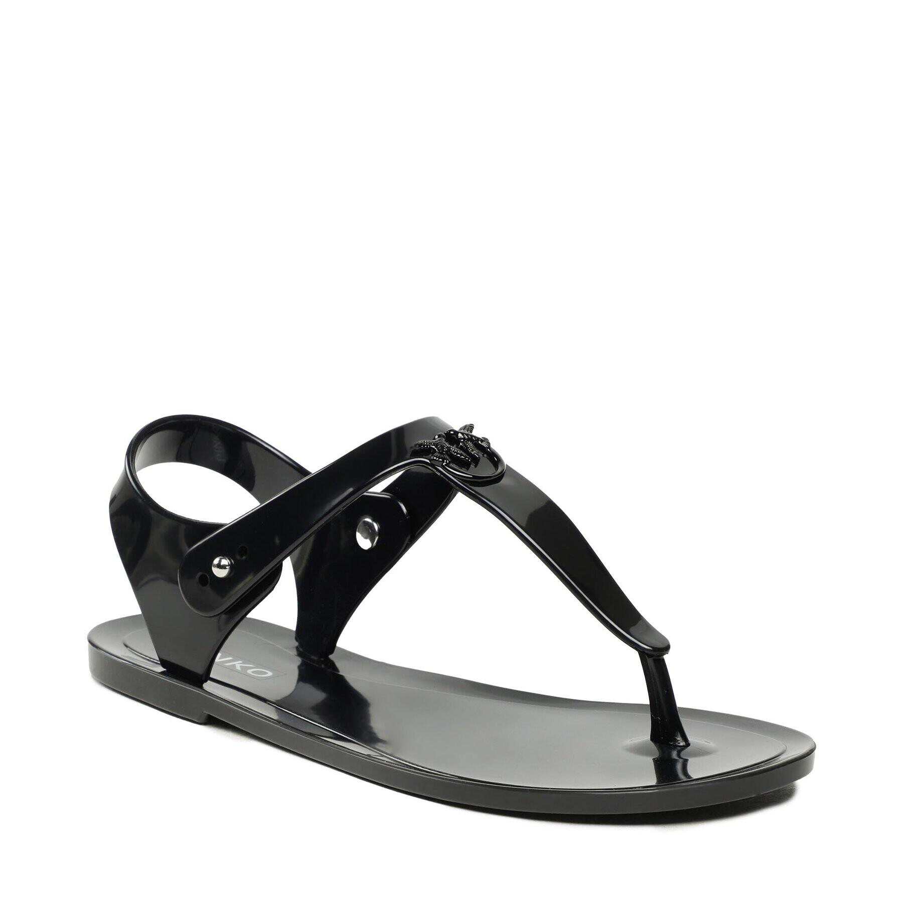 Pinko Sandali Emmanuel Sandal 20231 BLKS1 102563 A0V5 Črna - Pepit.si