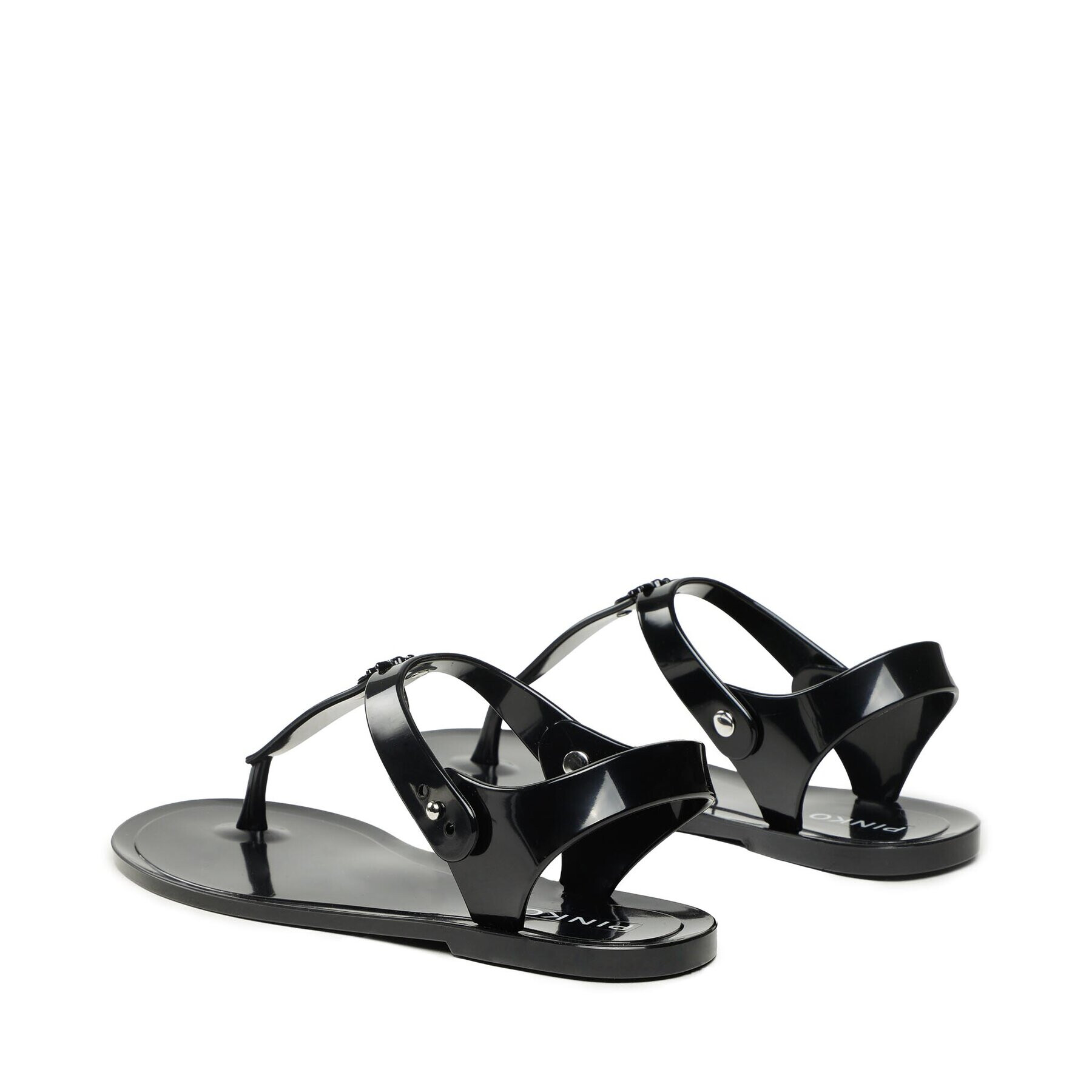 Pinko Sandali Emmanuel Sandal 20231 BLKS1 102563 A0V5 Črna - Pepit.si