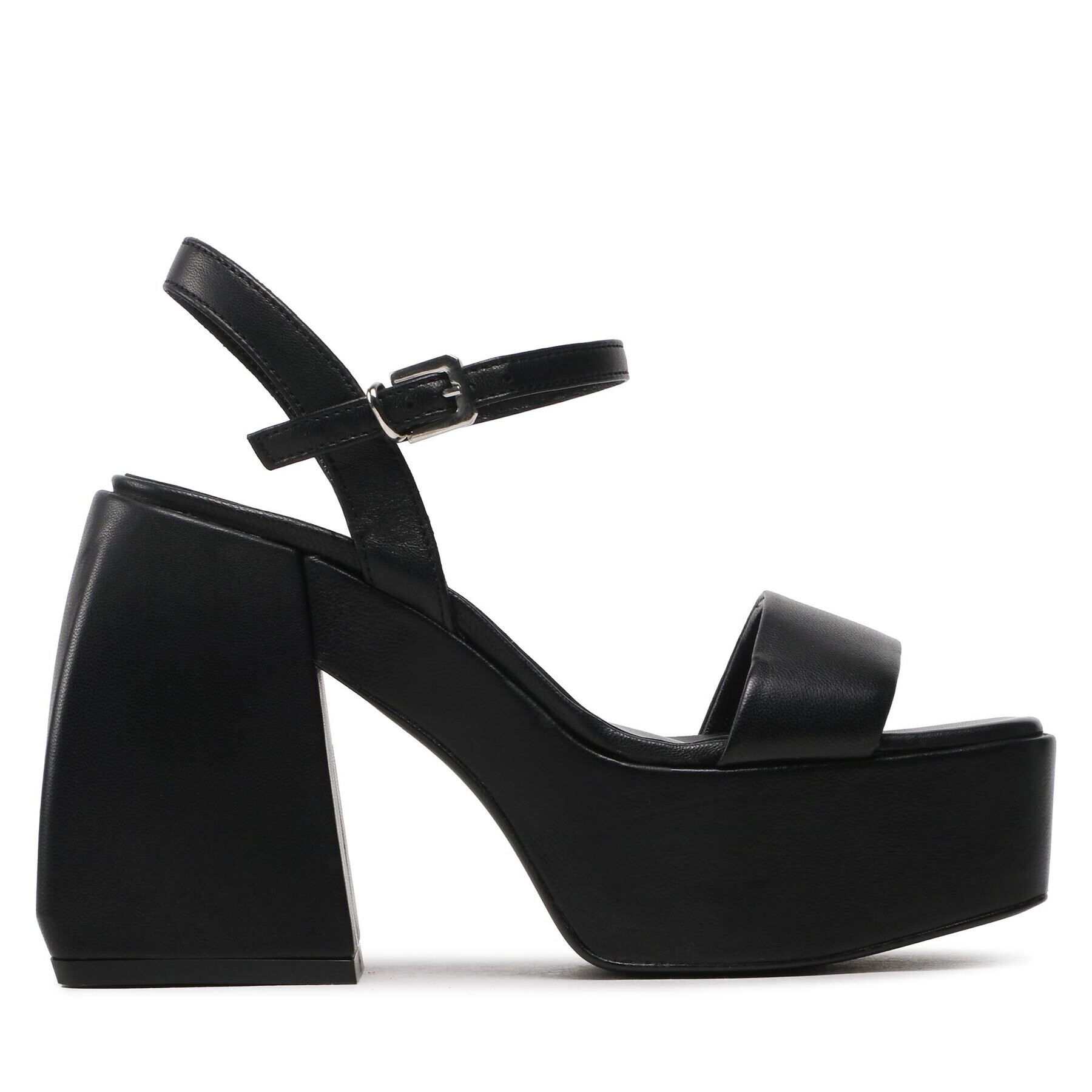 Pinko Sandali Fantine Wedge PE 23 BLKS1 100655 A0N9 Črna - Pepit.si