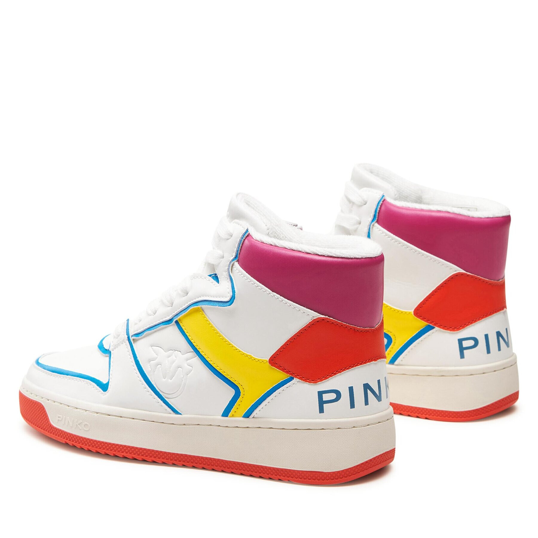 Pinko Superge Adele Sneaker 20231 BLKS1 101225.A0VK Bela - Pepit.si