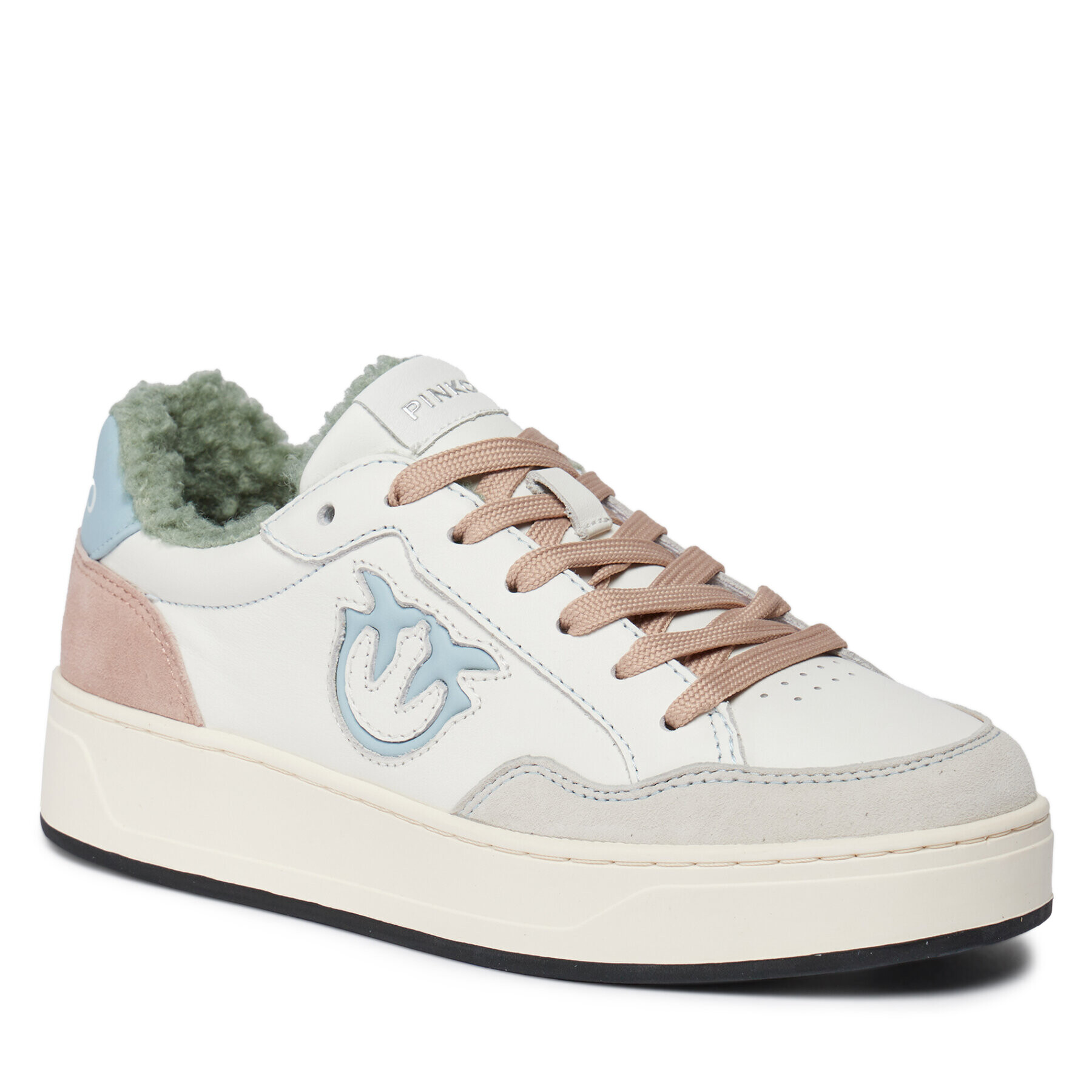 Pinko Superge Bondy 2.0 Sneaker Al 23-24 BLKS1 101681 A13S Bela - Pepit.si