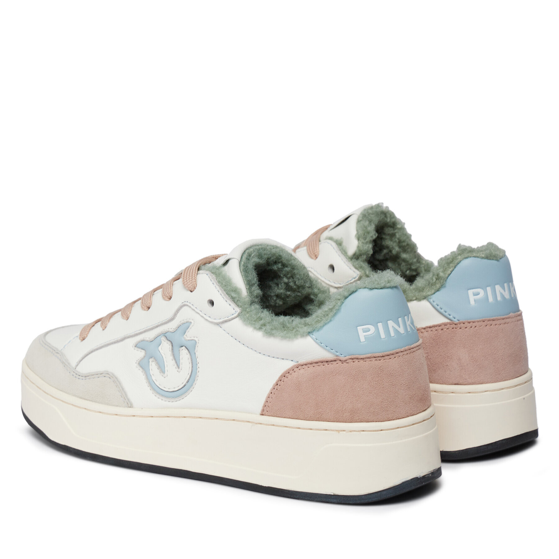 Pinko Superge Bondy 2.0 Sneaker Al 23-24 BLKS1 101681 A13S Bela - Pepit.si