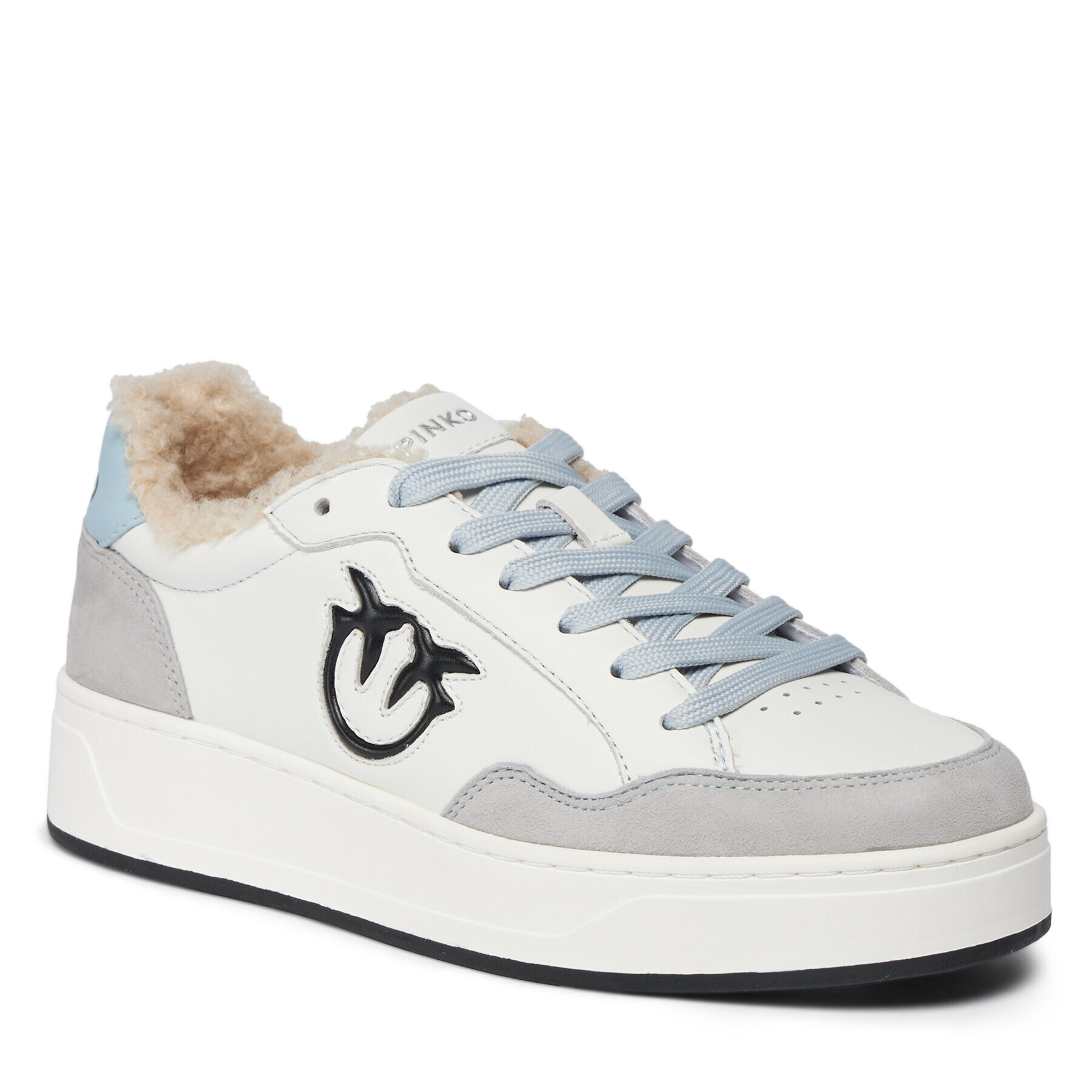 Pinko Superge Bondy 2.0 Sneaker Al 23-24 BLKS1 101681 A13S Bela - Pepit.si