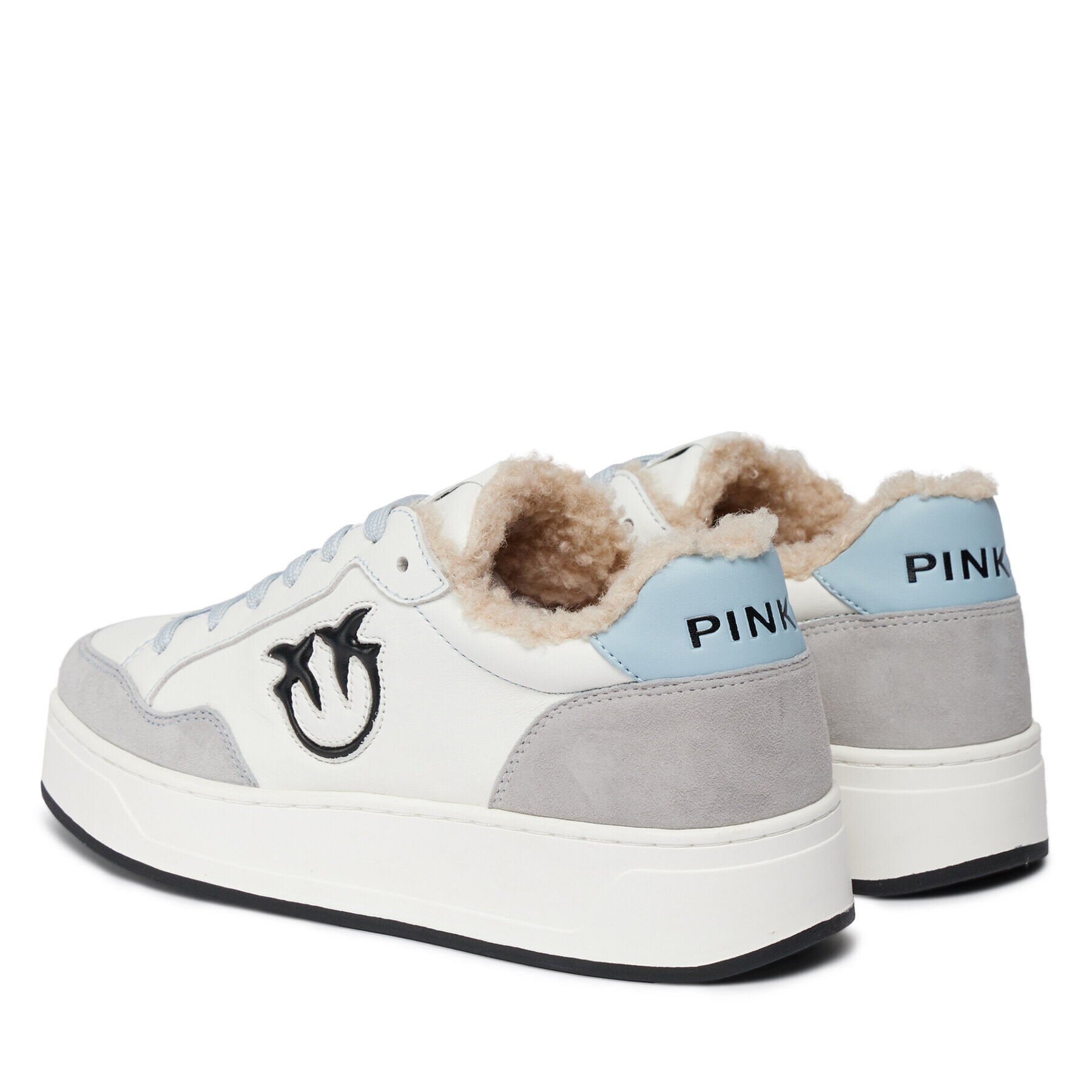 Pinko Superge Bondy 2.0 Sneaker Al 23-24 BLKS1 101681 A13S Bela - Pepit.si