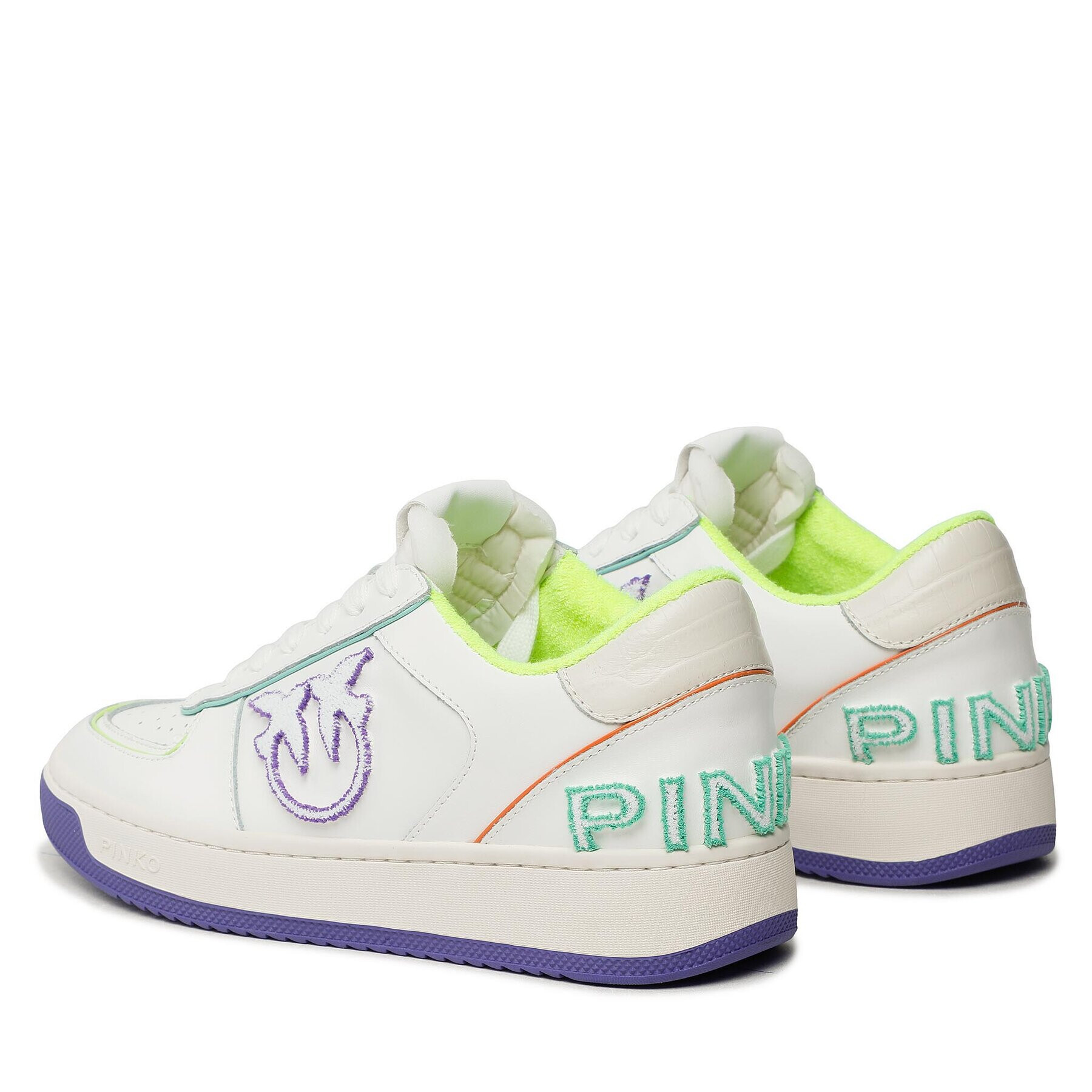 Pinko Superge Bondy Sneaker PE 23 PLKS1 100901 A0GW Bela - Pepit.si