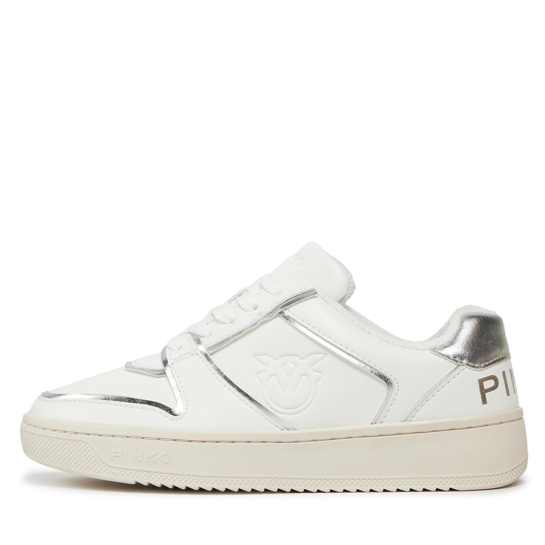 Pinko Superge Flamine Sneaker 20231 BLKS1 101226.A0VK Bela - Pepit.si