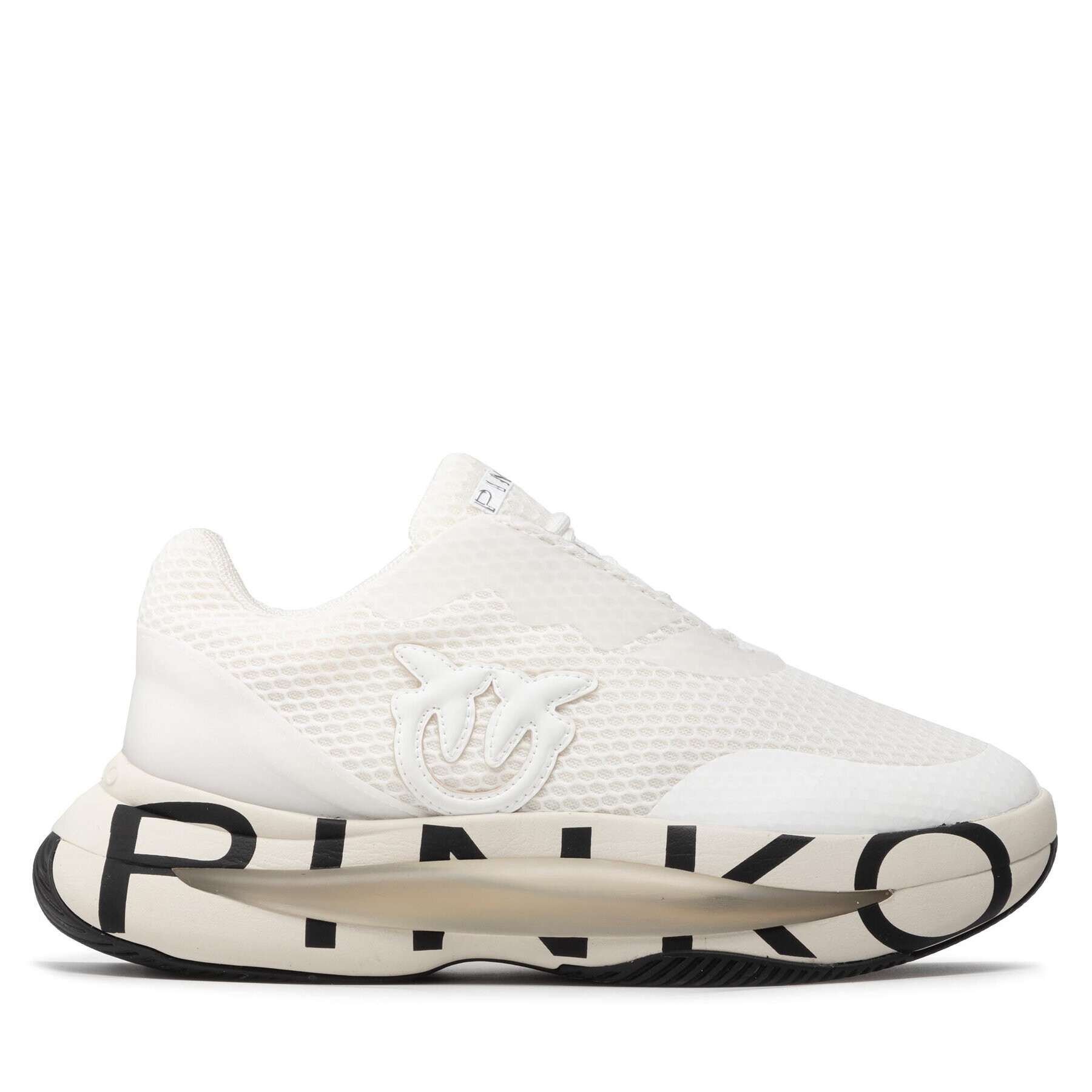 Pinko Superge Rubino 3.1 Sneaker PE 22 BLKS1 1H210K Y84P Bela - Pepit.si