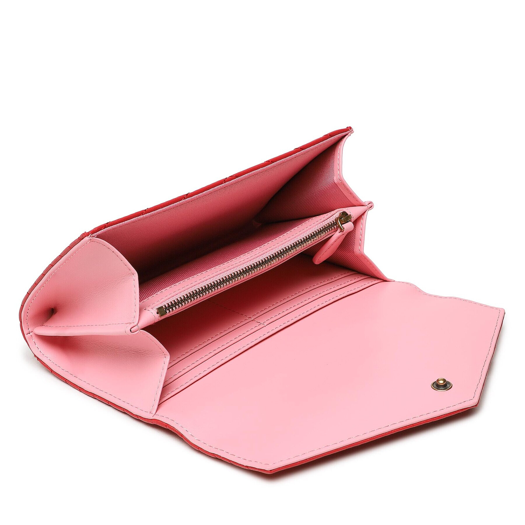 Pinko Velika ženska denarnica Compact Wallet L PE 23 PCPL 100882 A0GK Rdeča - Pepit.si