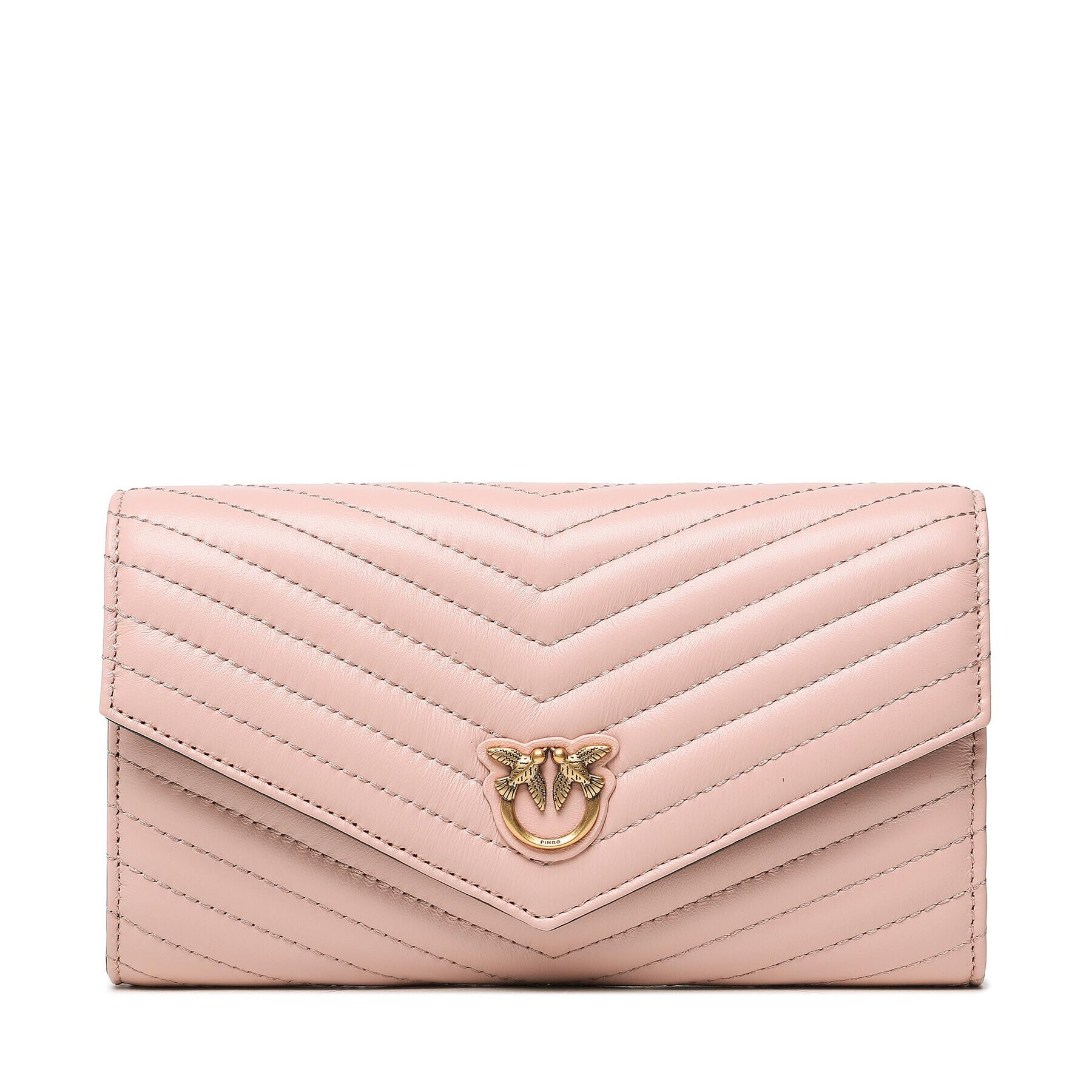 Pinko Velika ženska denarnica Compact Wallet L PE 23 PCPL 100882 A0GK Roza - Pepit.si