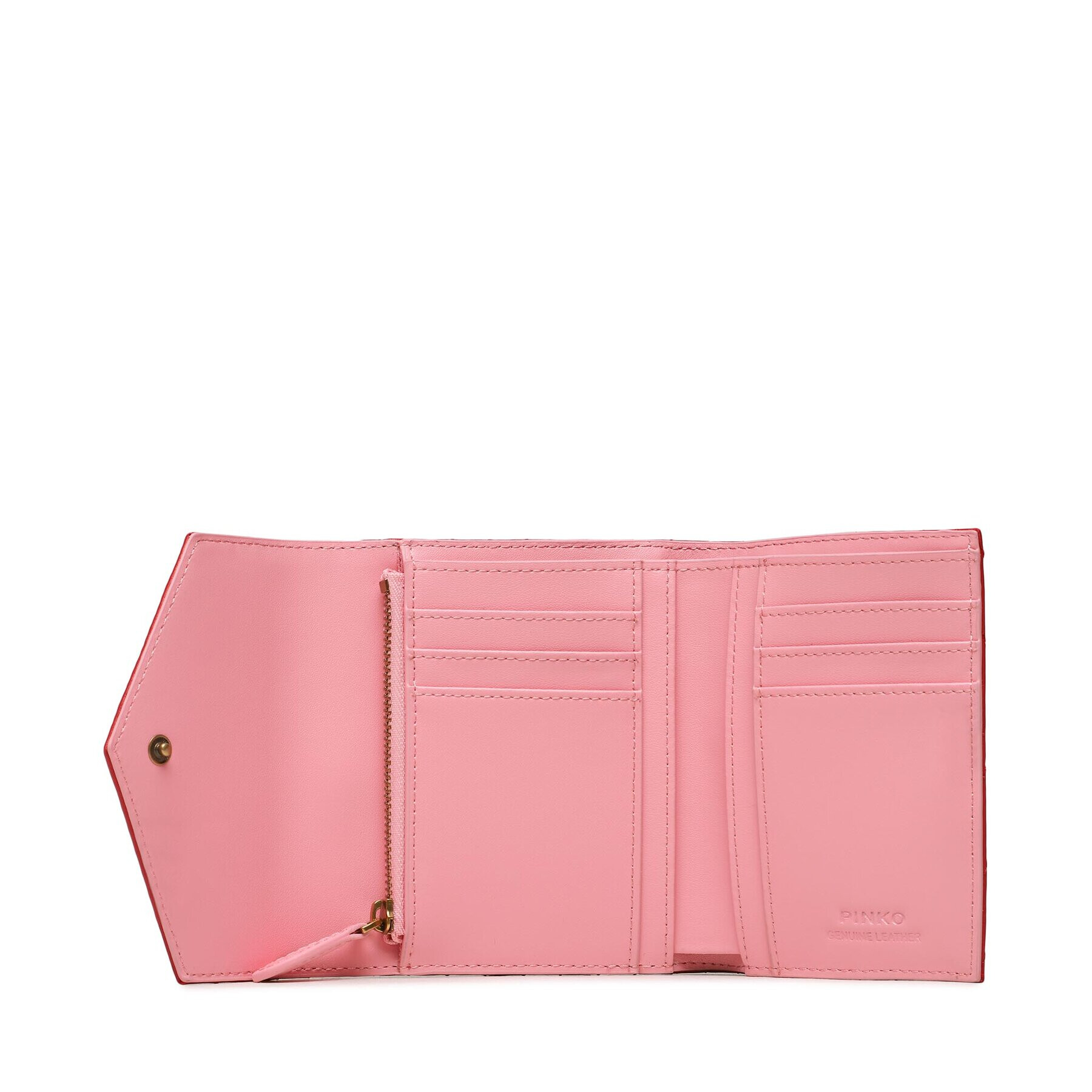 Pinko Velika ženska denarnica Compact Wallet M PE 23 PCPL 100881 A0GK Rdeča - Pepit.si