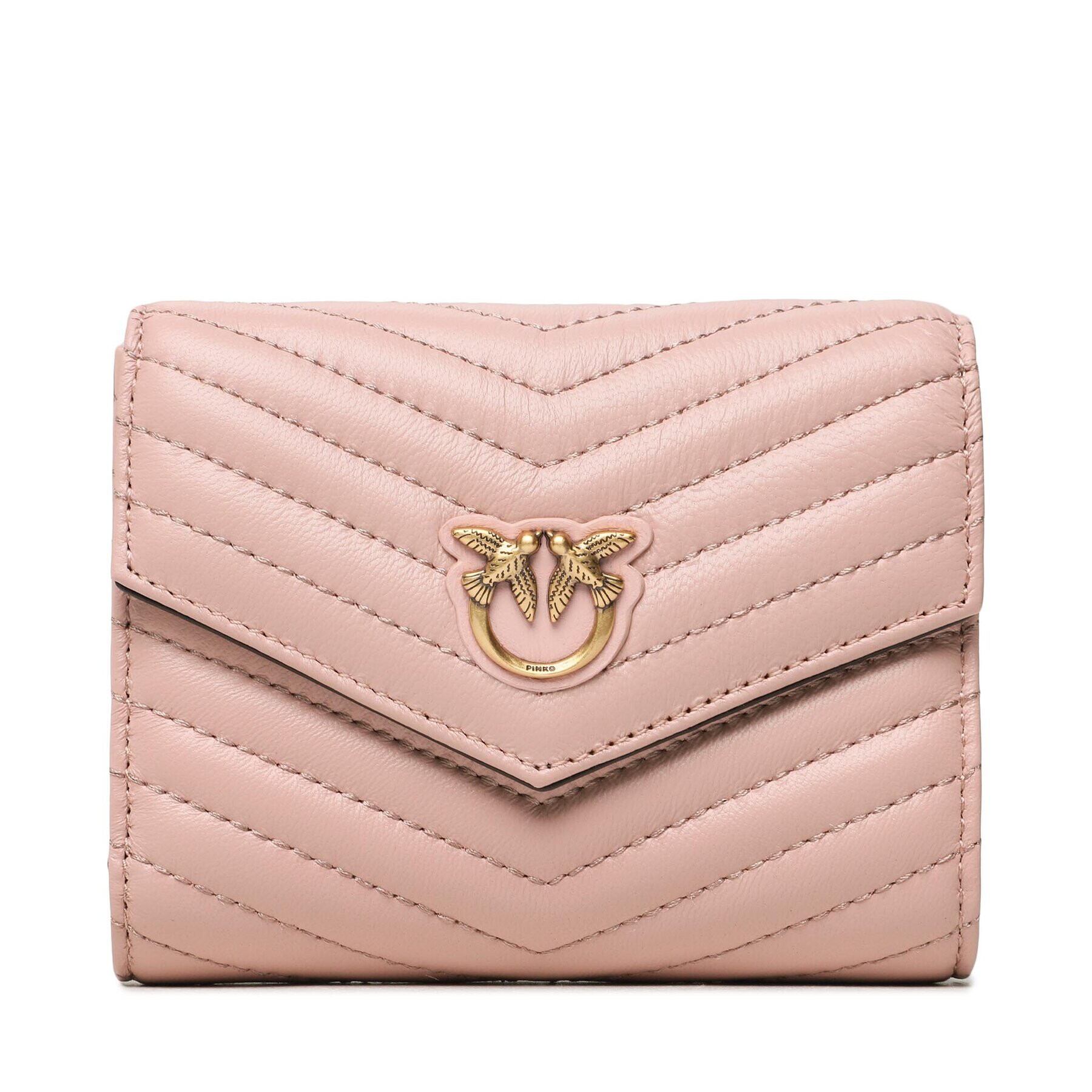 Pinko Velika ženska denarnica Compact Wallet M PE 23 PCPL 100881 A0GK Roza - Pepit.si