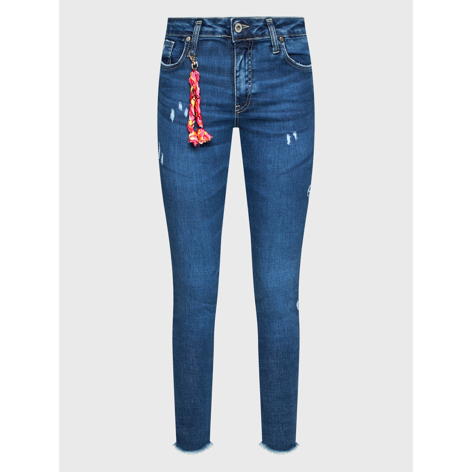 Please Jeans hlače P0Z4YR7W5U Mornarsko modra Skinny Fit - Pepit.si