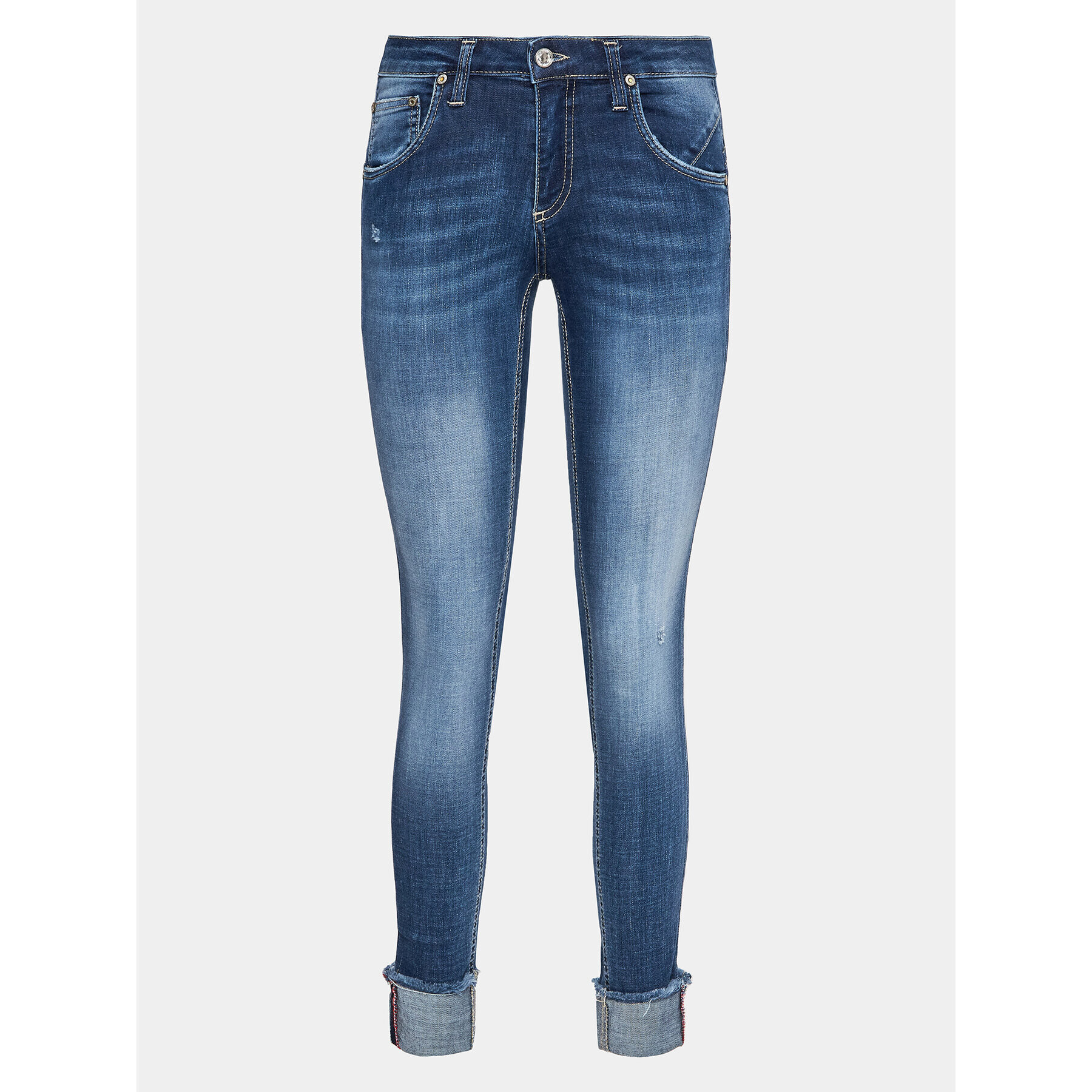 Please Jeans hlače P1HSYR7W5L Modra Slim Fit - Pepit.si