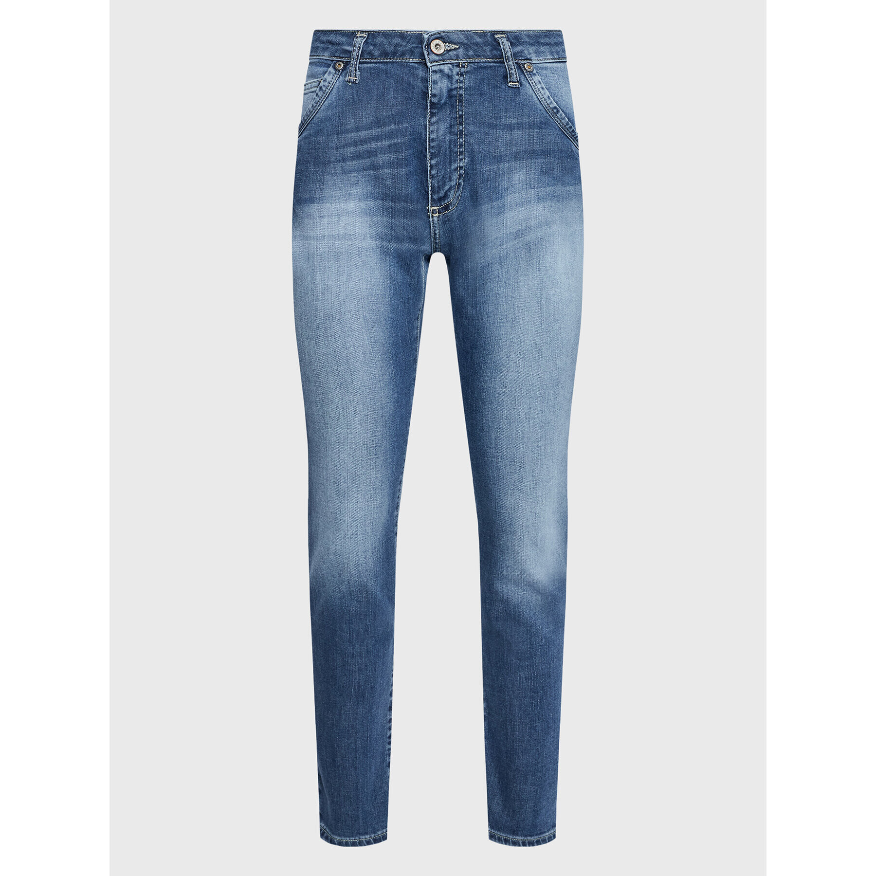 Please Jeans hlače P85ABQ2T78 Modra Skinny Fit - Pepit.si