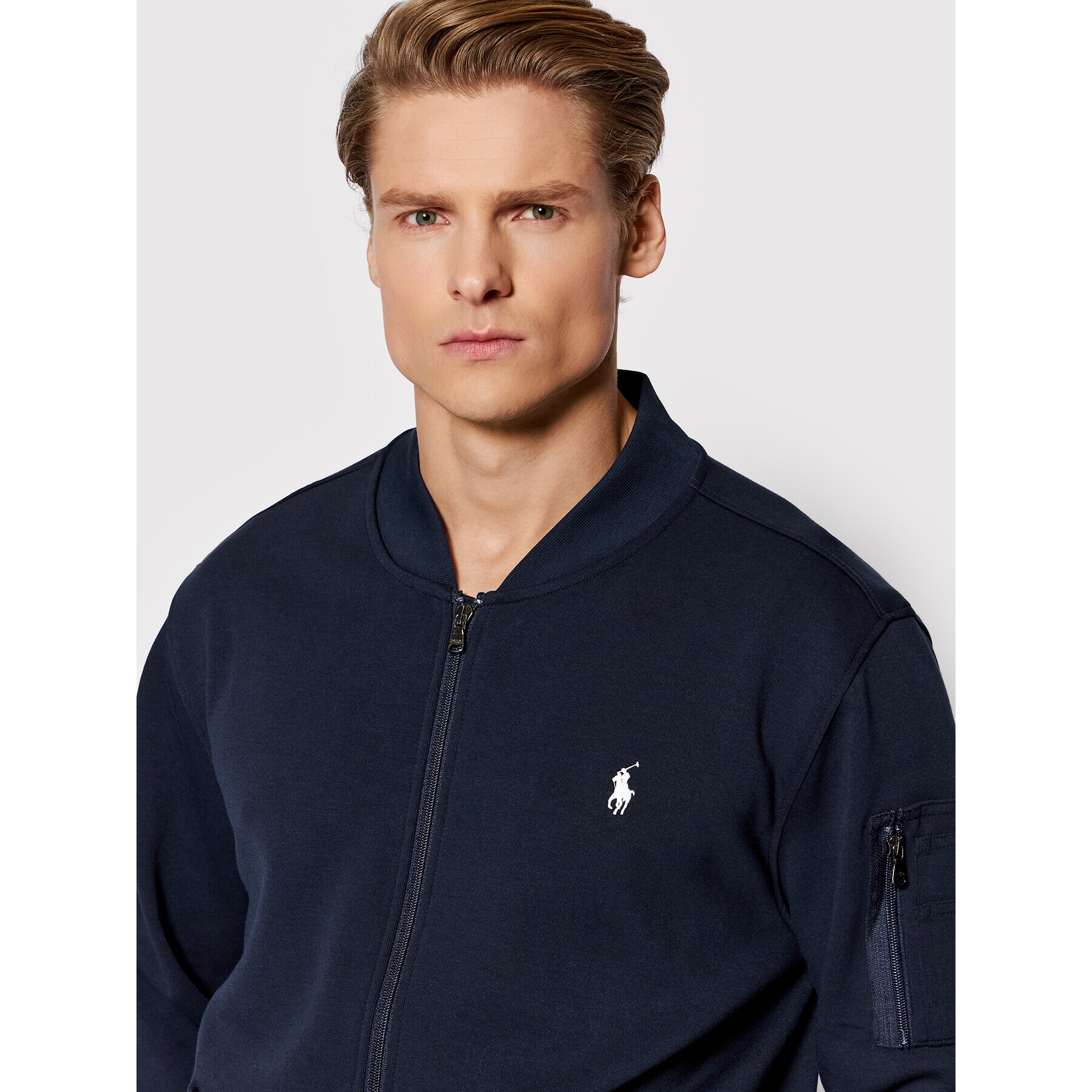 Polo Ralph Lauren Jopa 710849528002 Mornarsko modra Regular Fit - Pepit.si