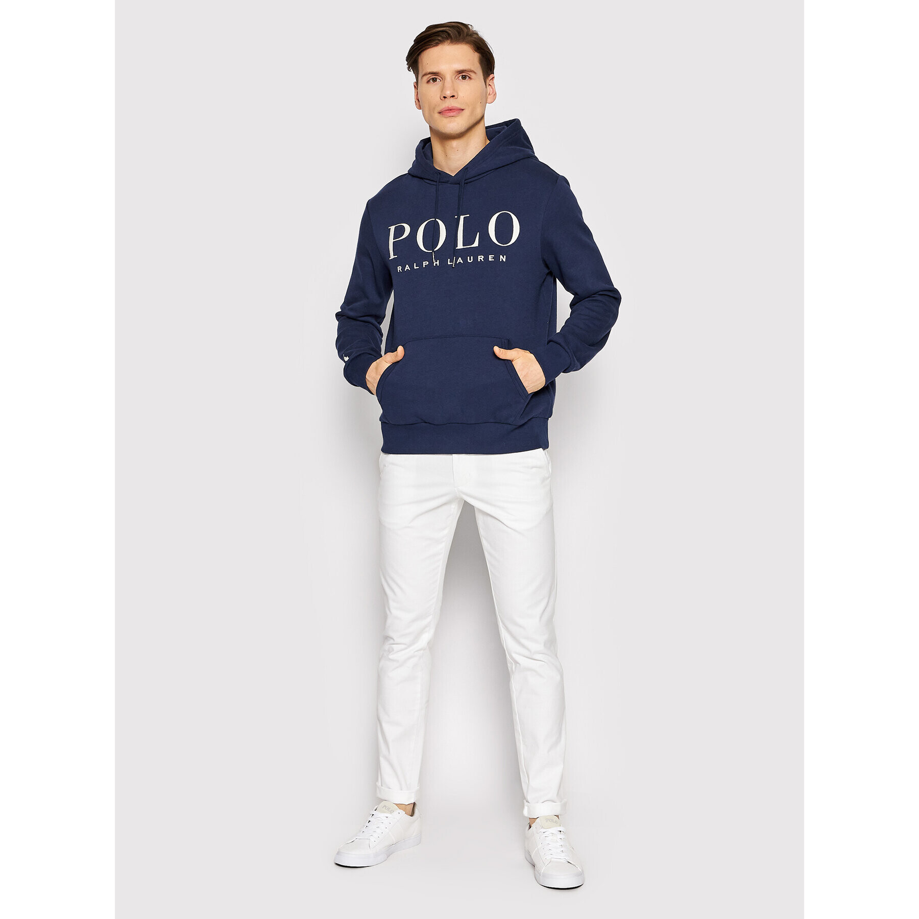 Polo Ralph Lauren Jopa 710860831004 Mornarsko modra Regular Fit - Pepit.si