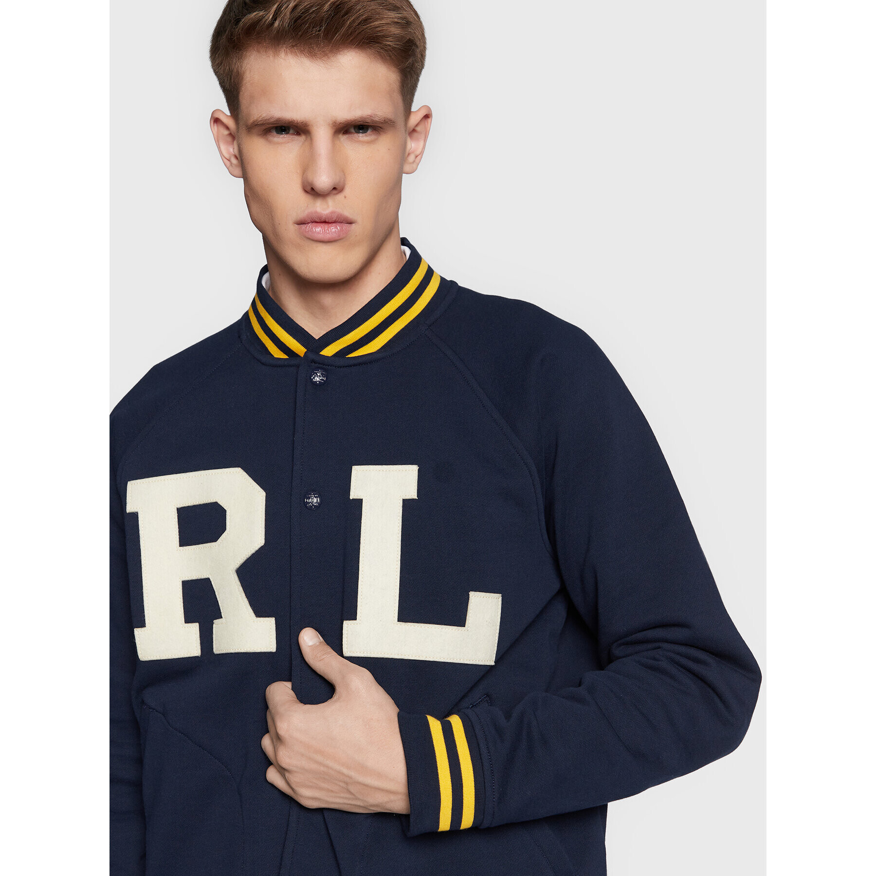 Polo Ralph Lauren Jopa 710878501001 Mornarsko modra Regular Fit - Pepit.si