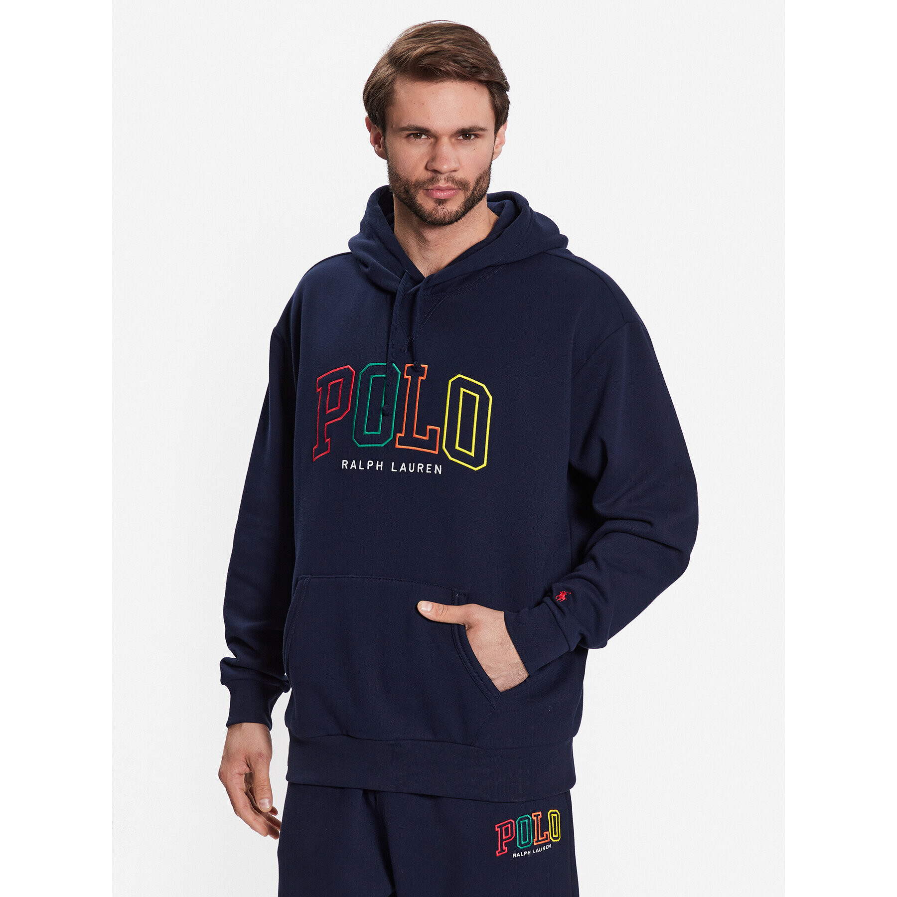 Polo Ralph Lauren Jopa 710899182001 Mornarsko modra Relaxed Fit - Pepit.si