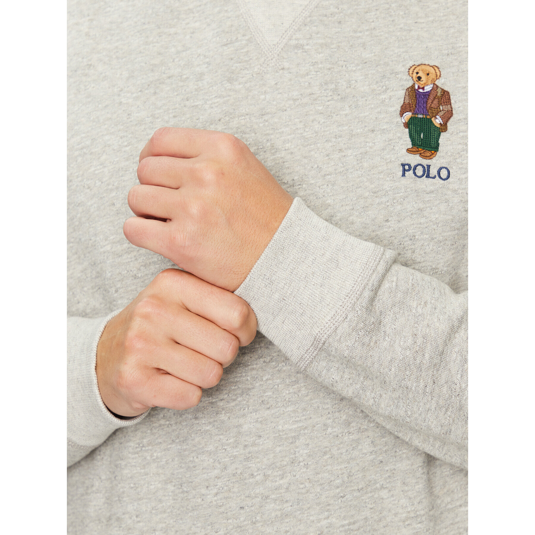 Polo Ralph Lauren Jopa 710920438001 Siva Regular Fit - Pepit.si