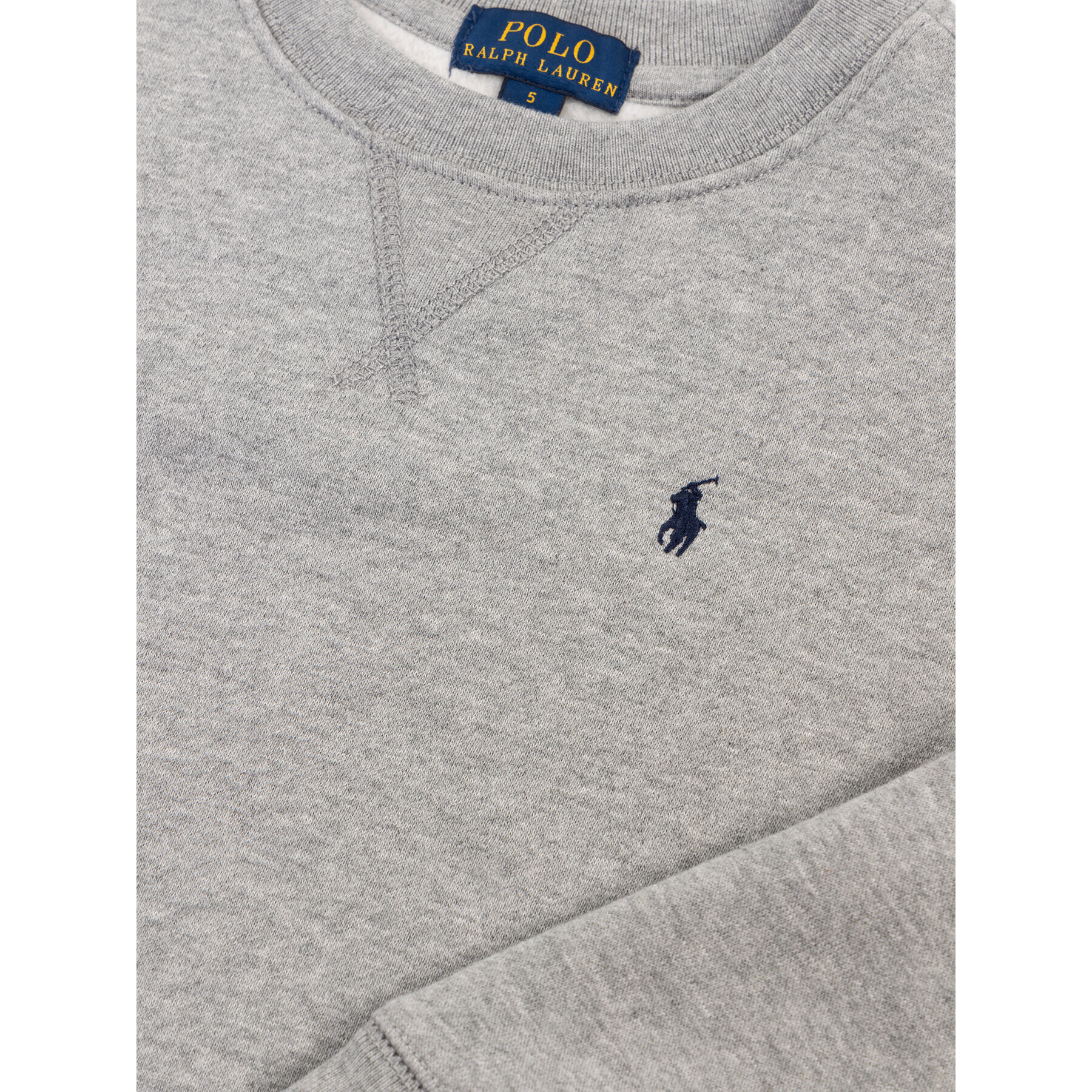 Polo Ralph Lauren Jopa Logo Embroidery 322772102 Siva Regular Fit - Pepit.si