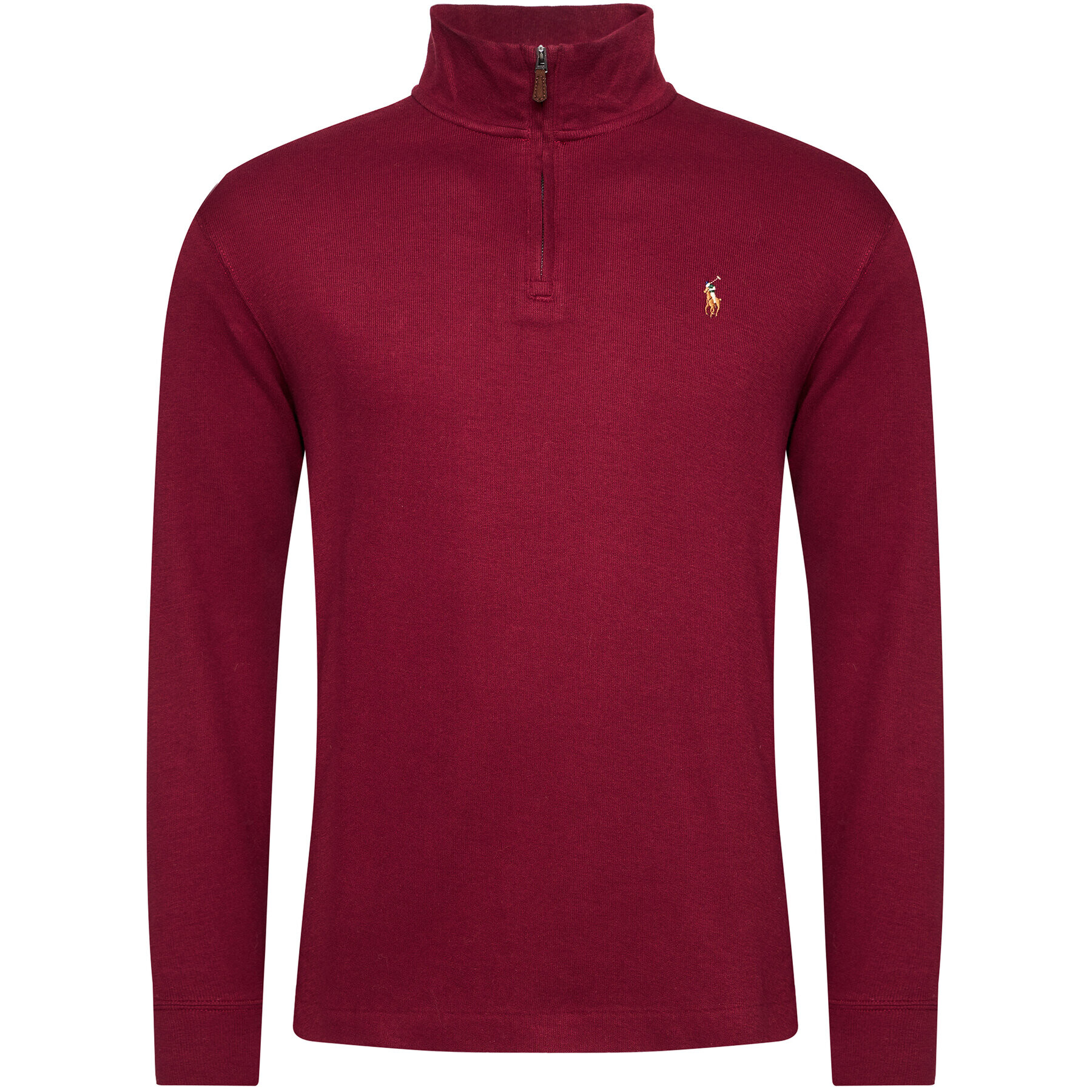 Polo Ralph Lauren Jopa Lsl 710671929020 Bordo rdeča Regular Fit - Pepit.si